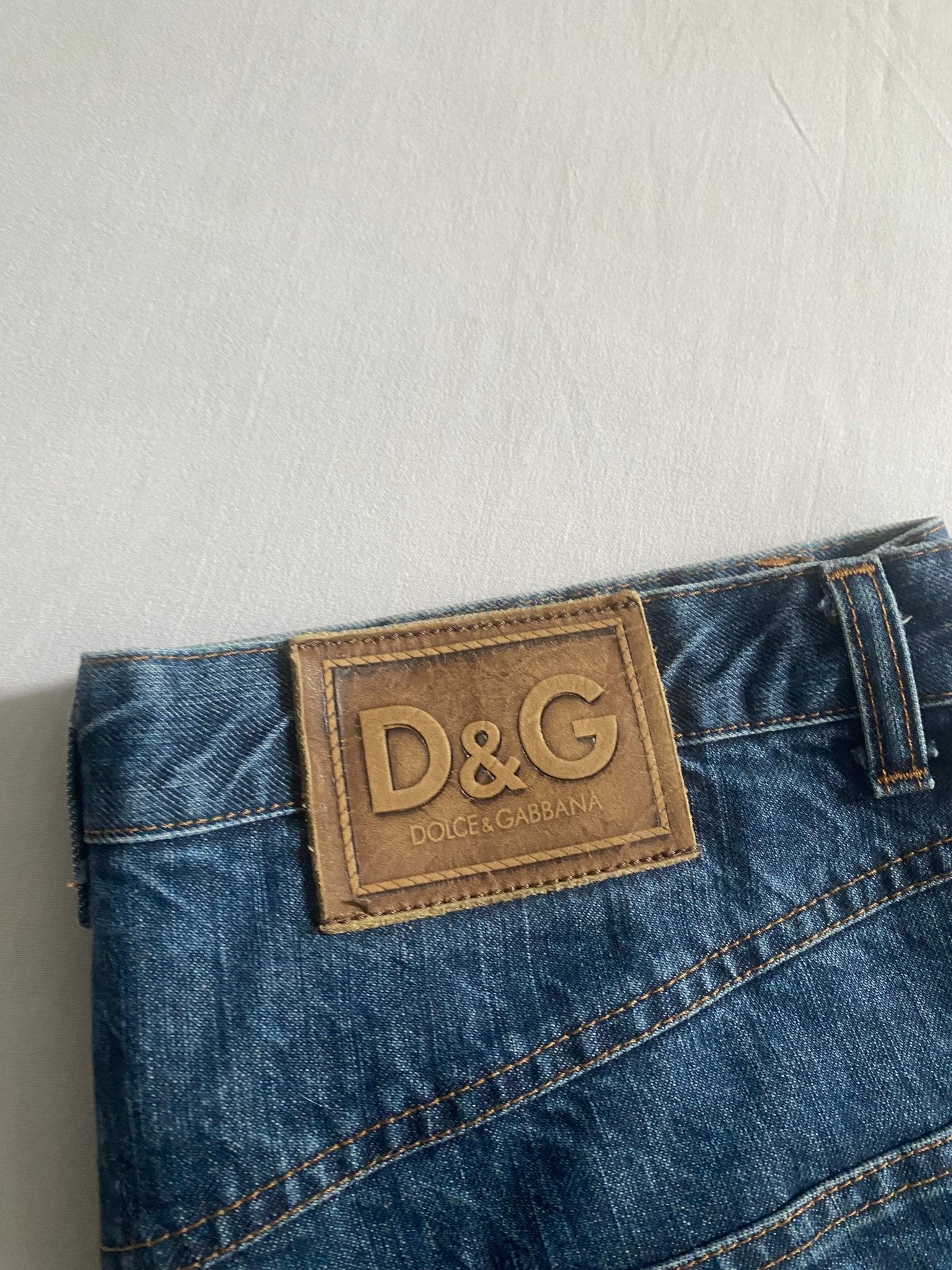👖 Y2K Dolce & Gabbana Bootcut Jeans - anbracaminte