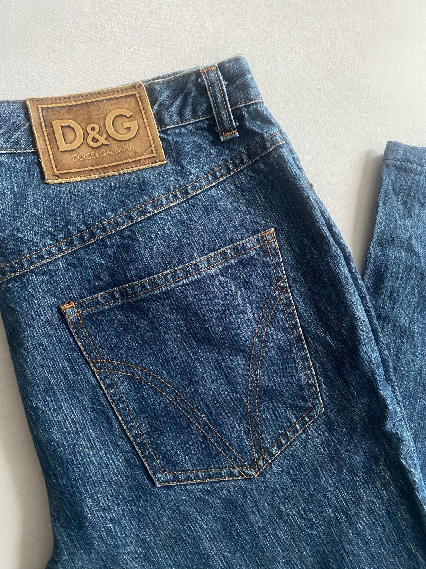 👖 Y2K Dolce & Gabbana Bootcut Jeans - anbracaminte