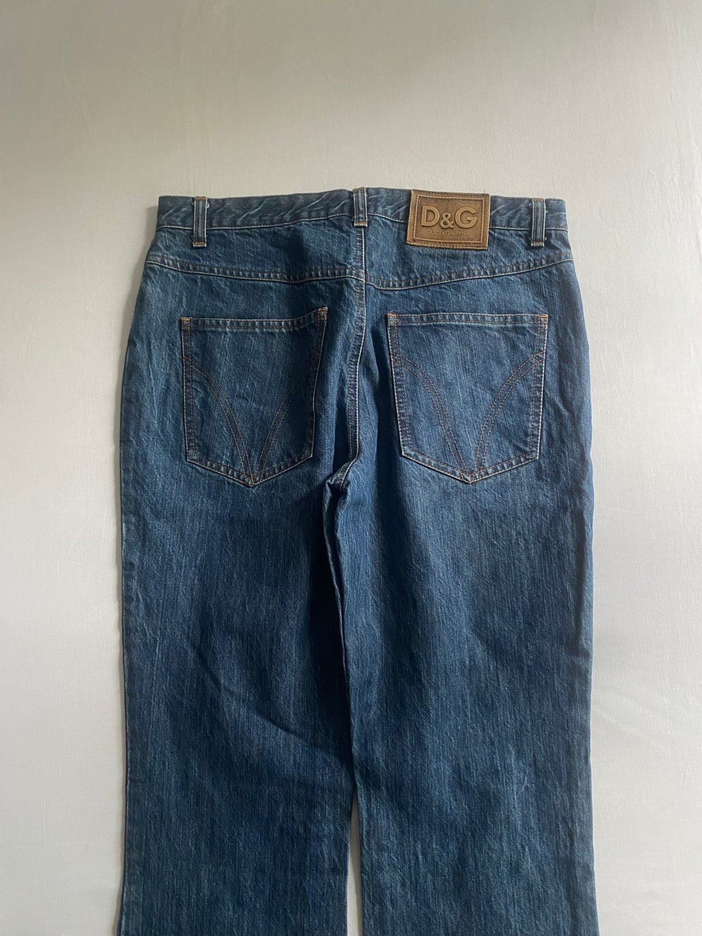 👖 Y2K Dolce & Gabbana Bootcut Jeans - anbracaminte