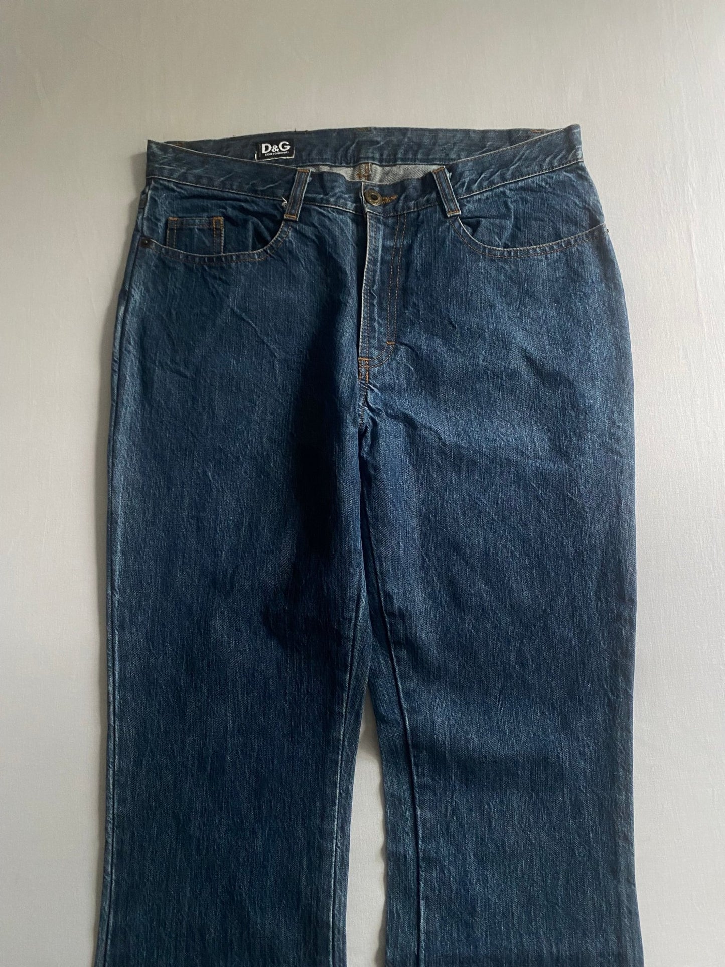 👖 Y2K Dolce & Gabbana Bootcut Jeans - anbracaminte