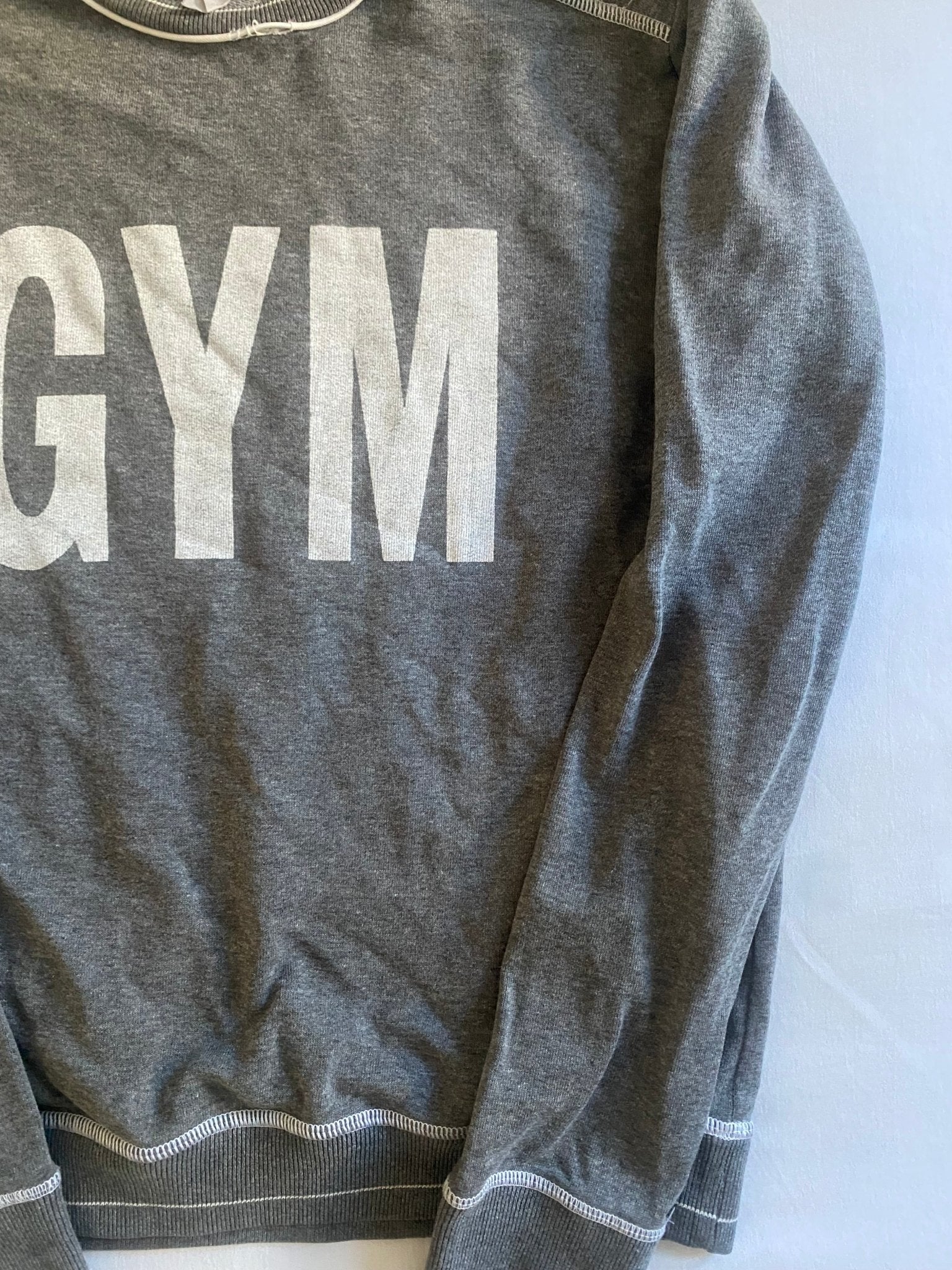 Y2K Dolce & Gabbana Gym Printed Crewneck - anbracaminte