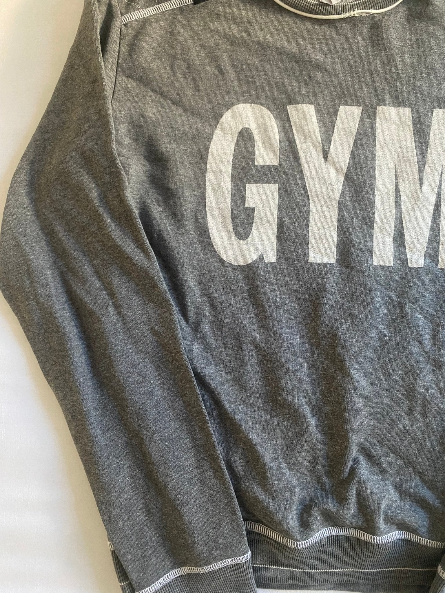 Y2K Dolce & Gabbana Gym Printed Crewneck - anbracaminte