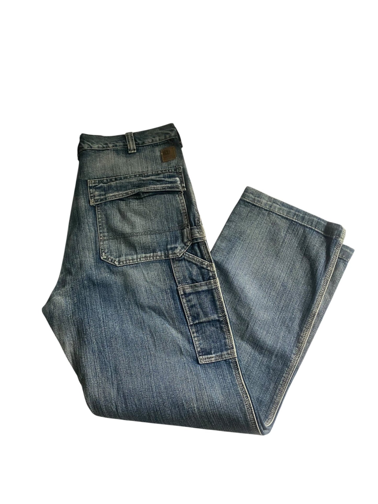 Y2K Double Knee Carpenter Jeans 🔨 | Mărimea 50 | Talie 45 cm - anbracaminte