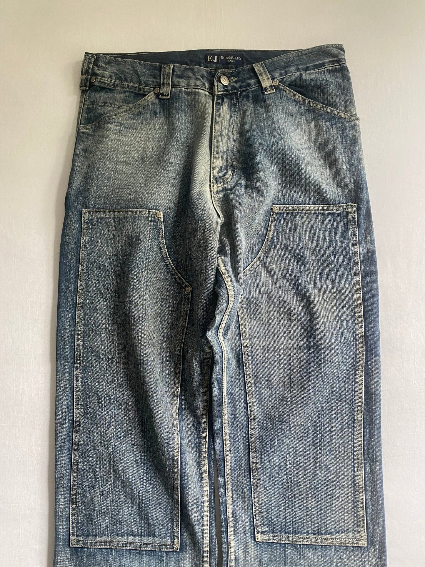 Y2K Double Knee Carpenter Jeans 🔨 | Mărimea 50 | Talie 45 cm - anbracaminte
