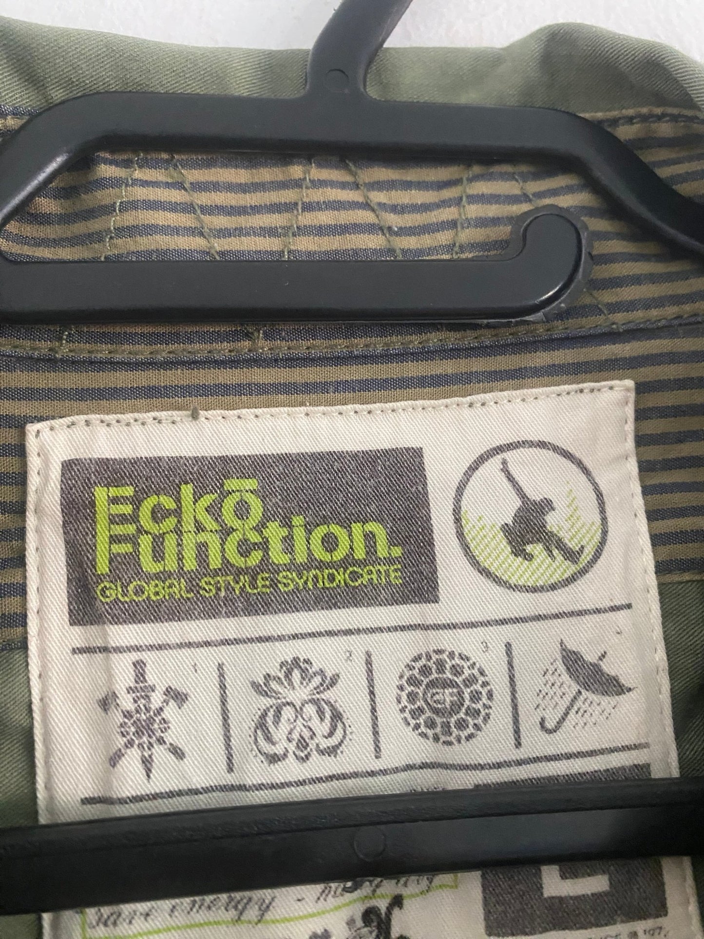 Y2K Ecko Function by Ecko Unltd Printed Military Inspired Shirt - anbracaminte