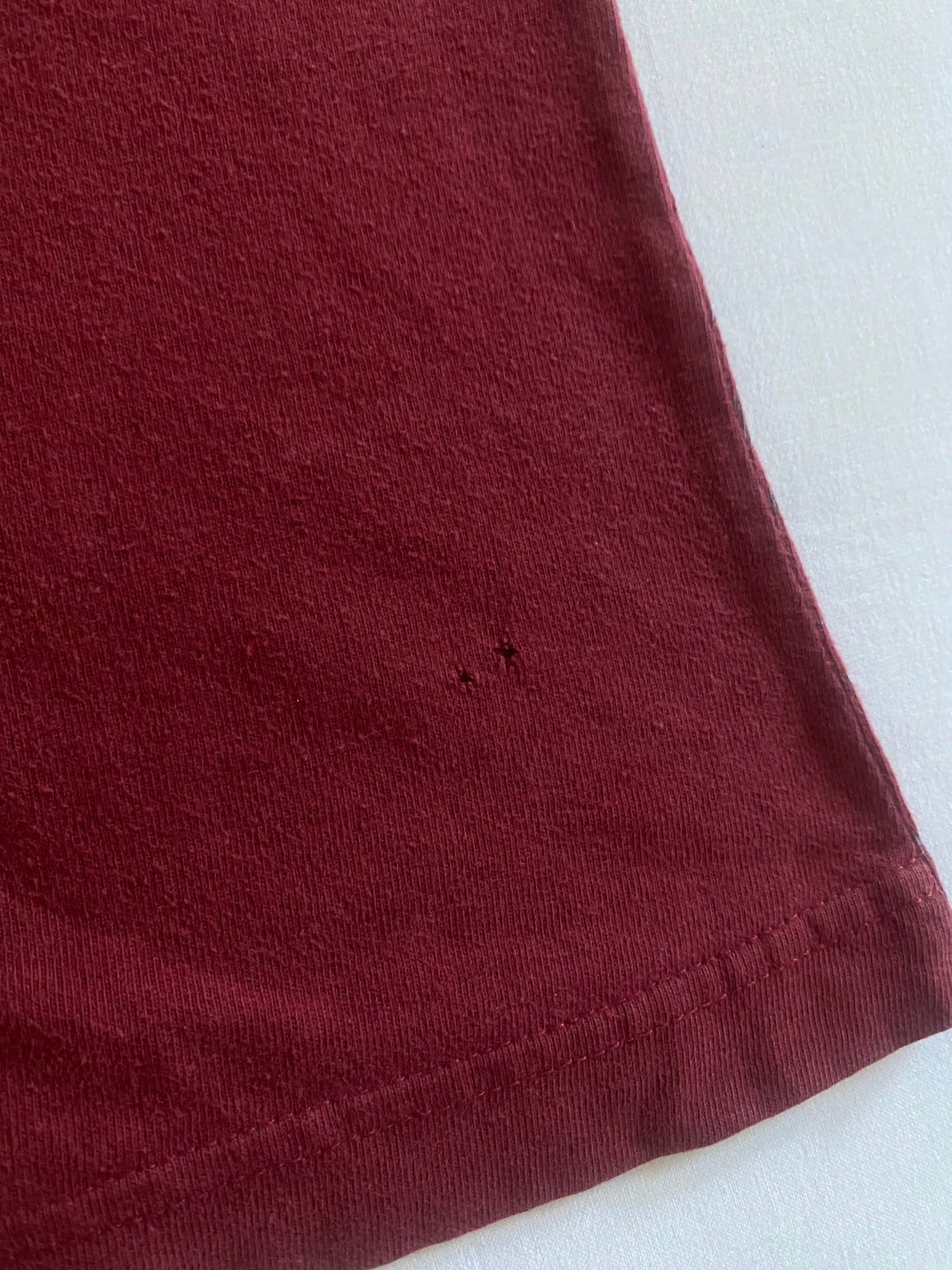 Y2K Ecko Unltd Burgundy Printed Tee - anbracaminte