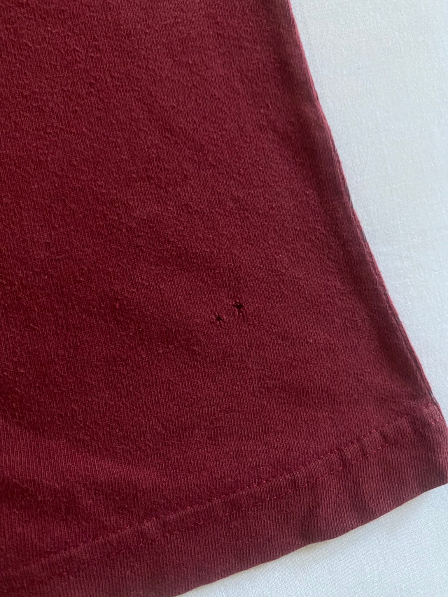 Y2K Ecko Unltd Burgundy Printed Tee - anbracaminte