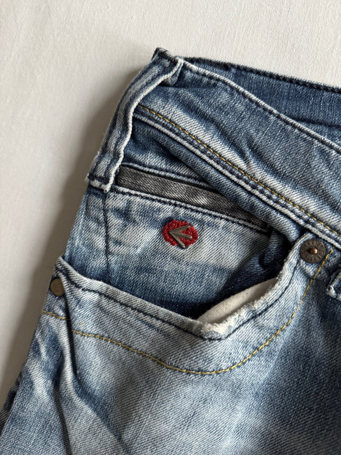 👖 Y2K Energie Emerson Jeans / Light Wash (W34 x L36) - anbracaminte