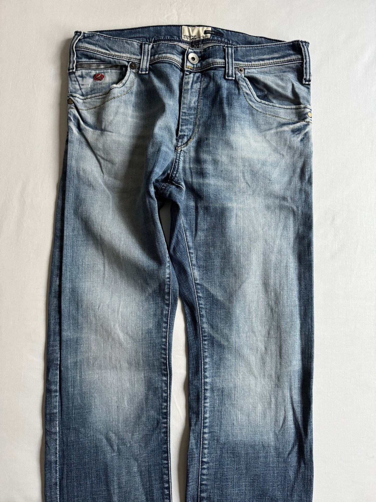 👖 Y2K Energie Emerson Jeans / Light Wash (W34 x L36) - anbracaminte