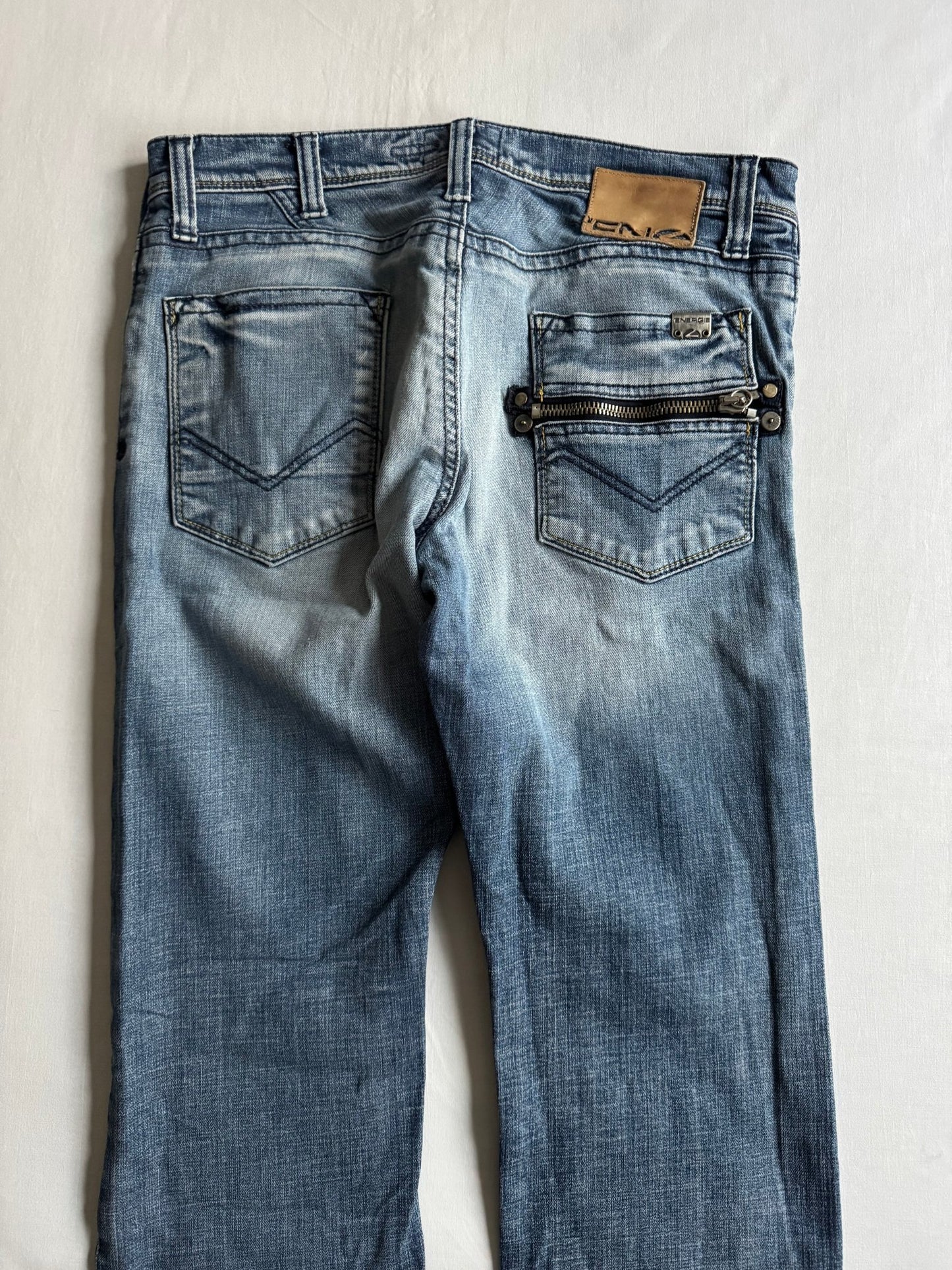 👖 Y2K Energie Emerson Jeans / Light Wash (W34 x L36) - anbracaminte