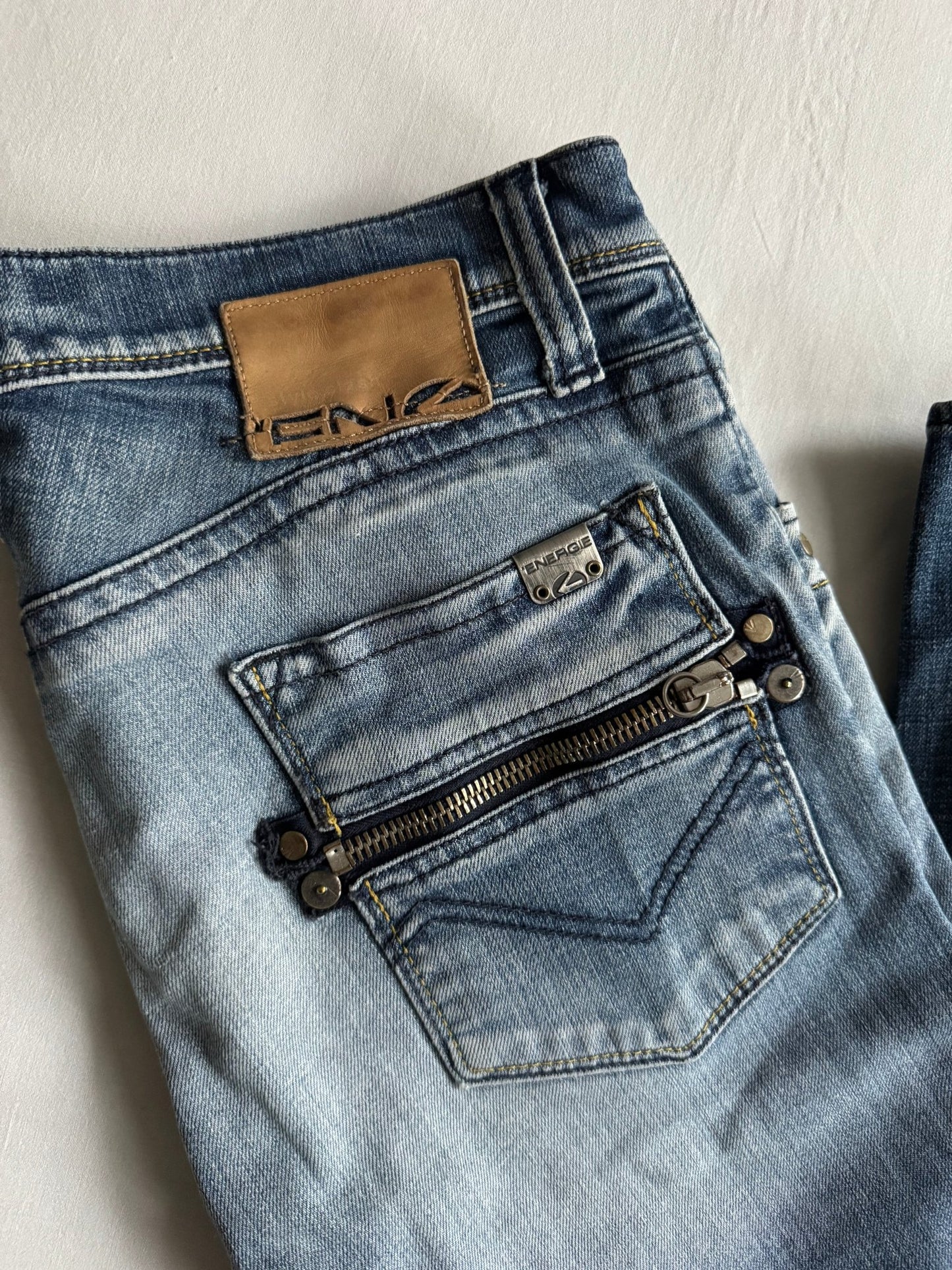 👖 Y2K Energie Emerson Jeans / Light Wash (W34 x L36) - anbracaminte