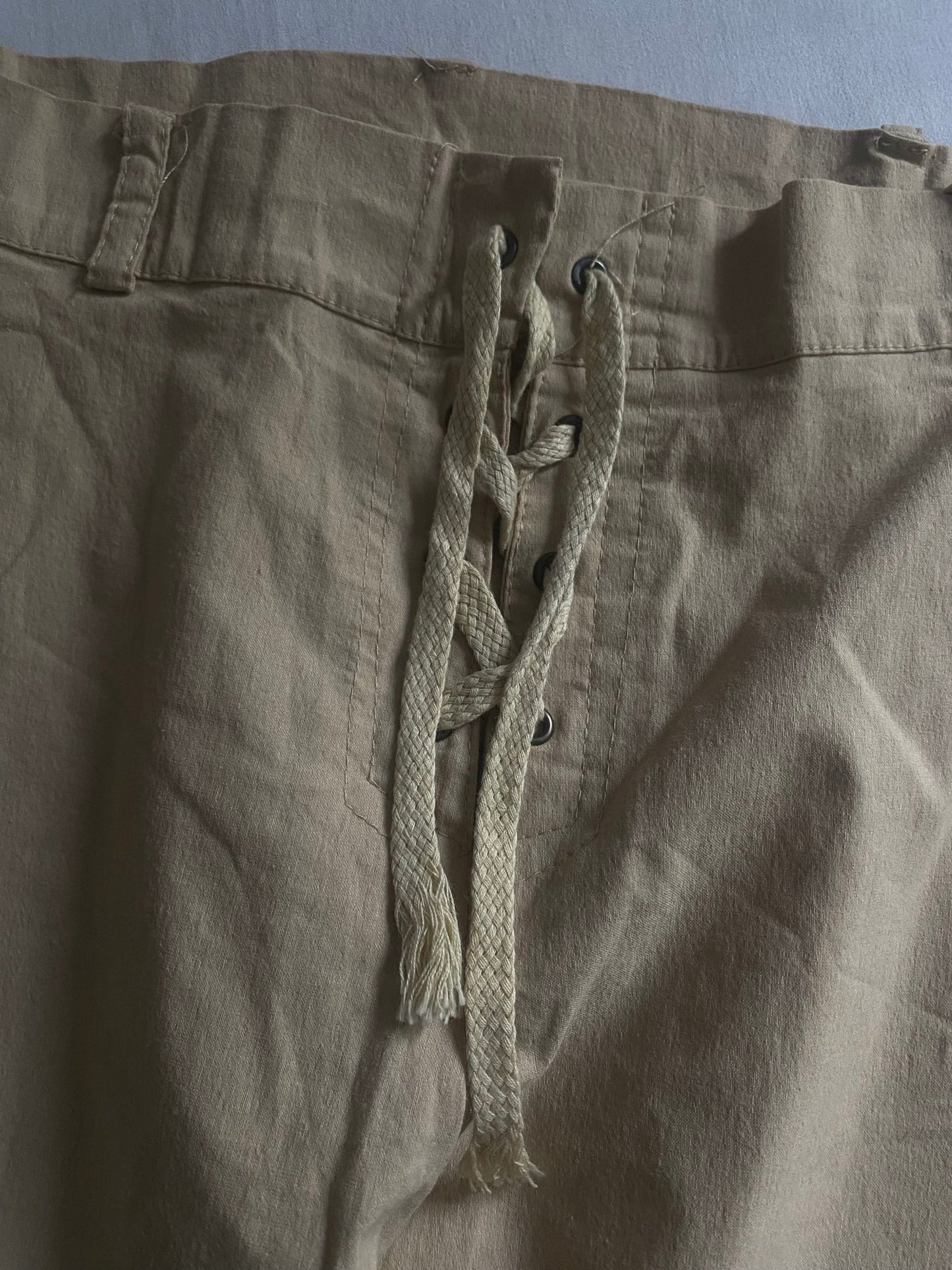 Y2K Flared Summer Pants - anbracaminte