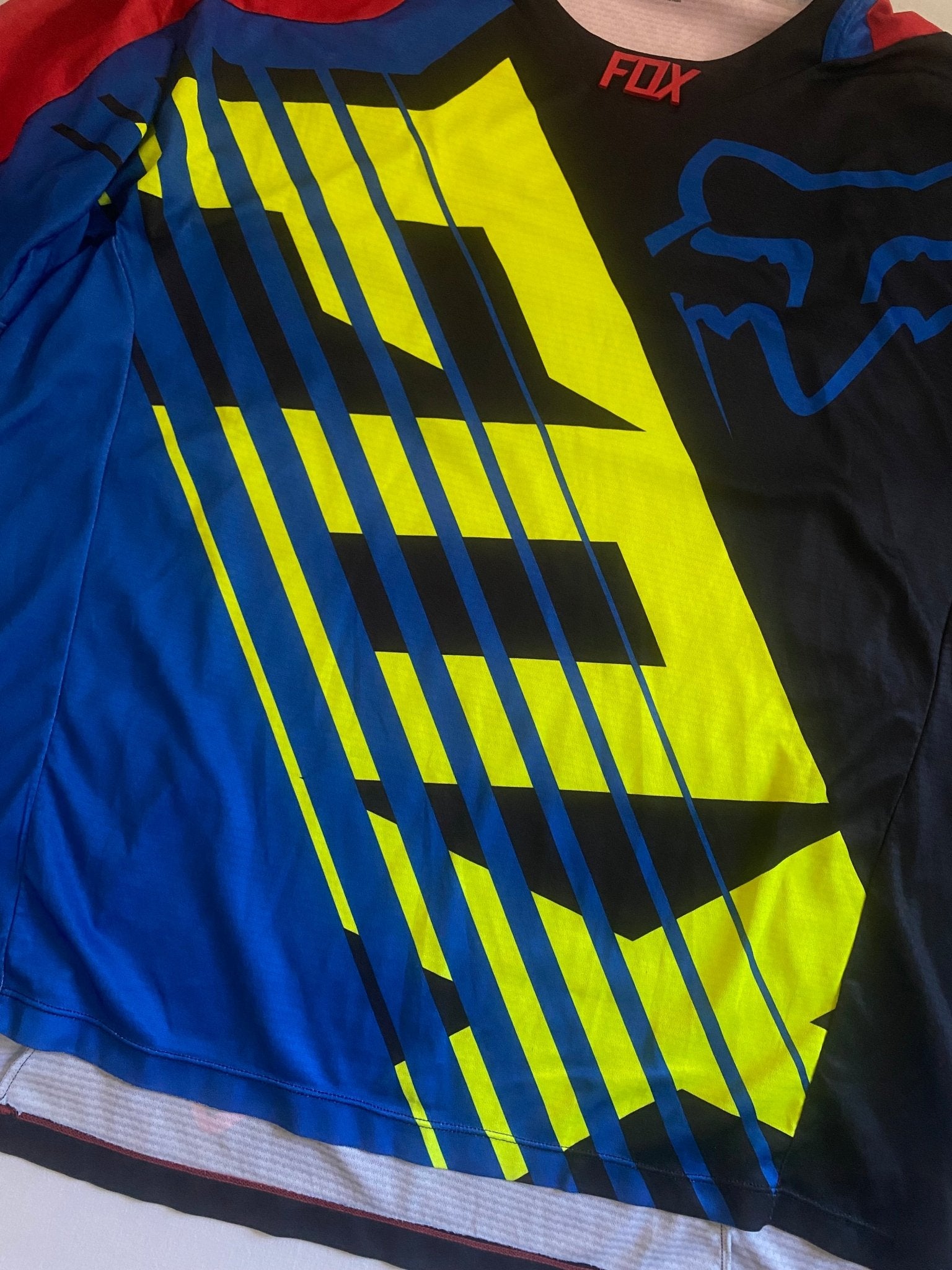 Y2K Fox Racing Motocross Jersey - anbracaminte