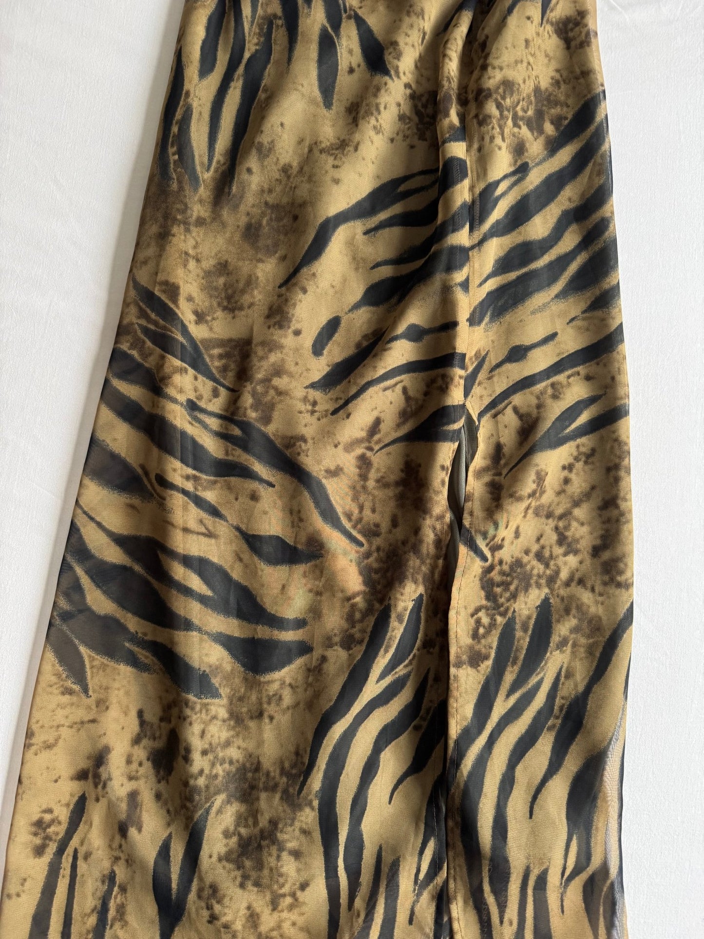 🐅 Y2K fustă animal print – mărime S - anbracaminte