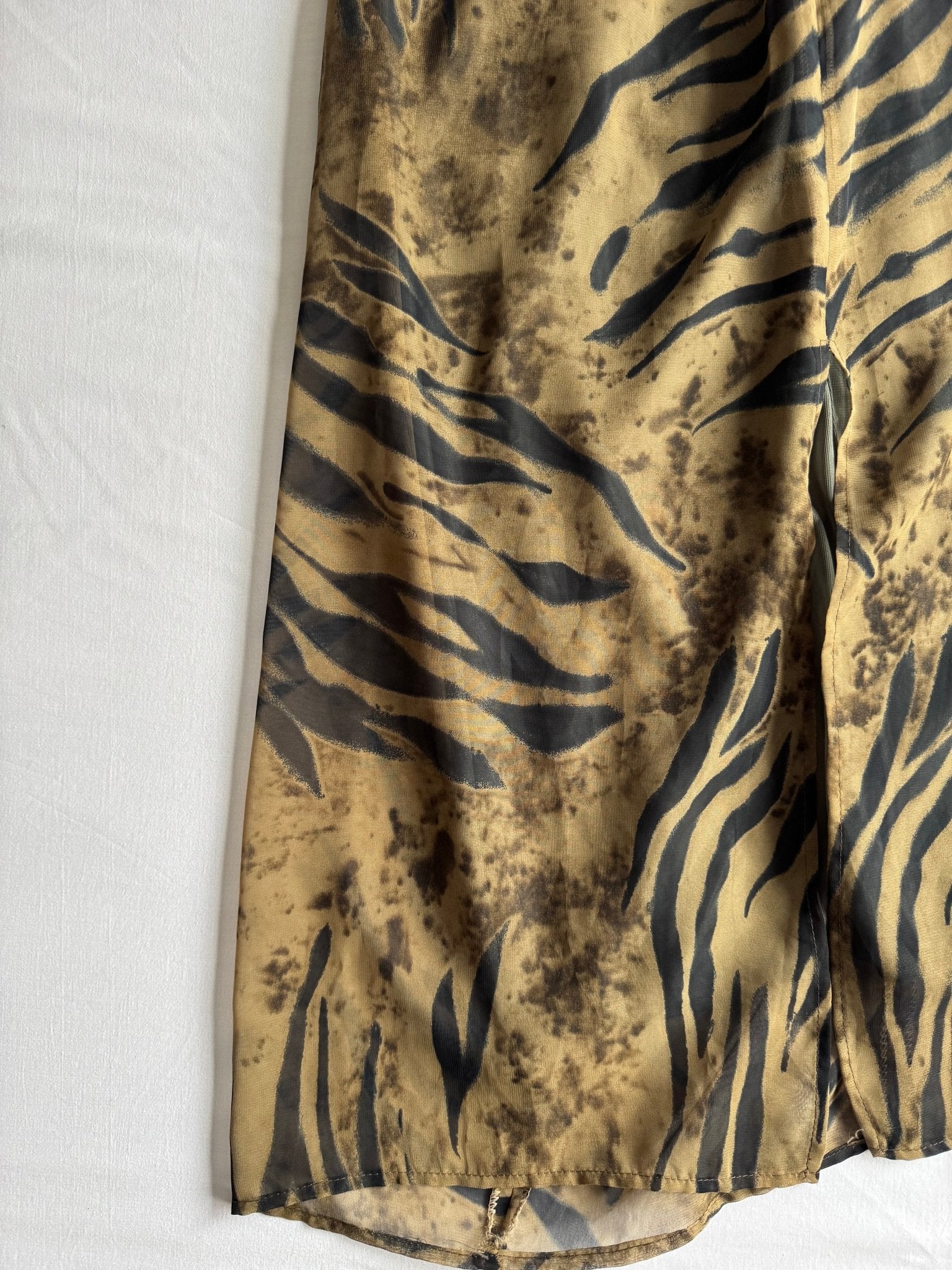 🐅 Y2K fustă animal print – mărime S - anbracaminte