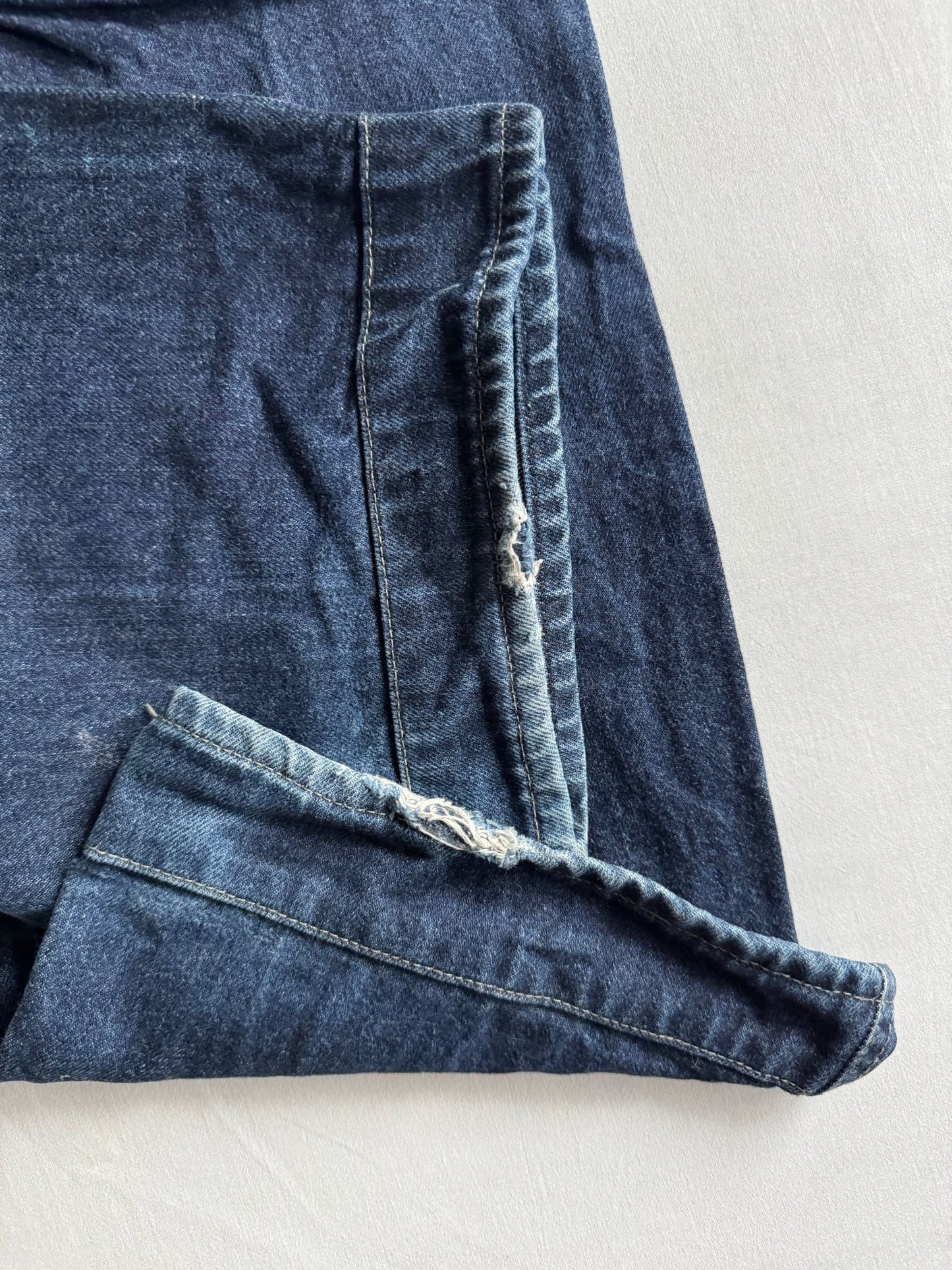 👖 Y2K G - Star Elwood Dark Wash Jeans – W34 x L36 - anbracaminte