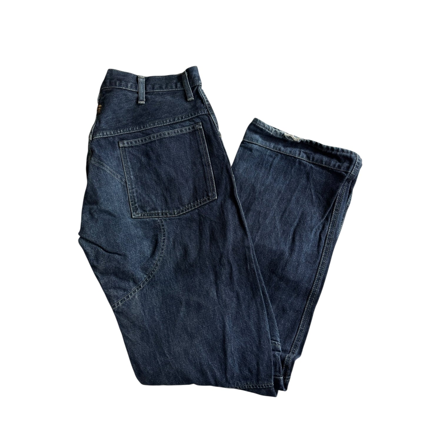 👖 Y2K G - Star Elwood Dark Wash Jeans – W34 x L36 - anbracaminte