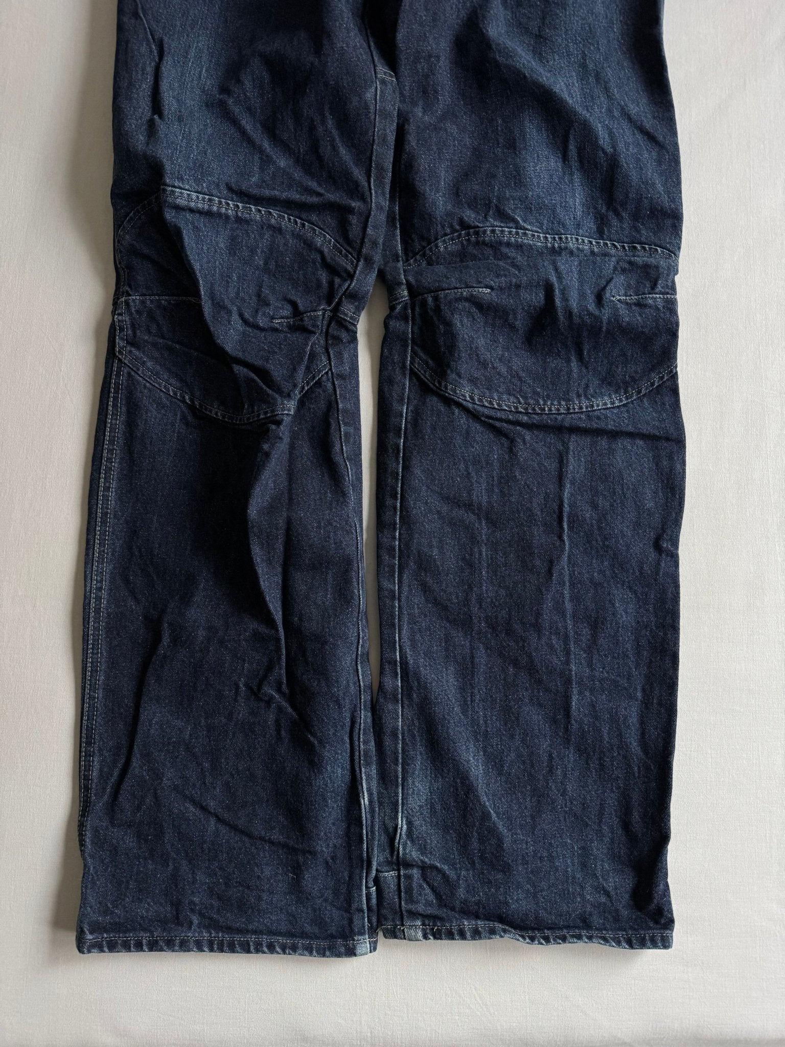 👖 Y2K G - Star Elwood Dark Wash Jeans – W34 x L36 - anbracaminte