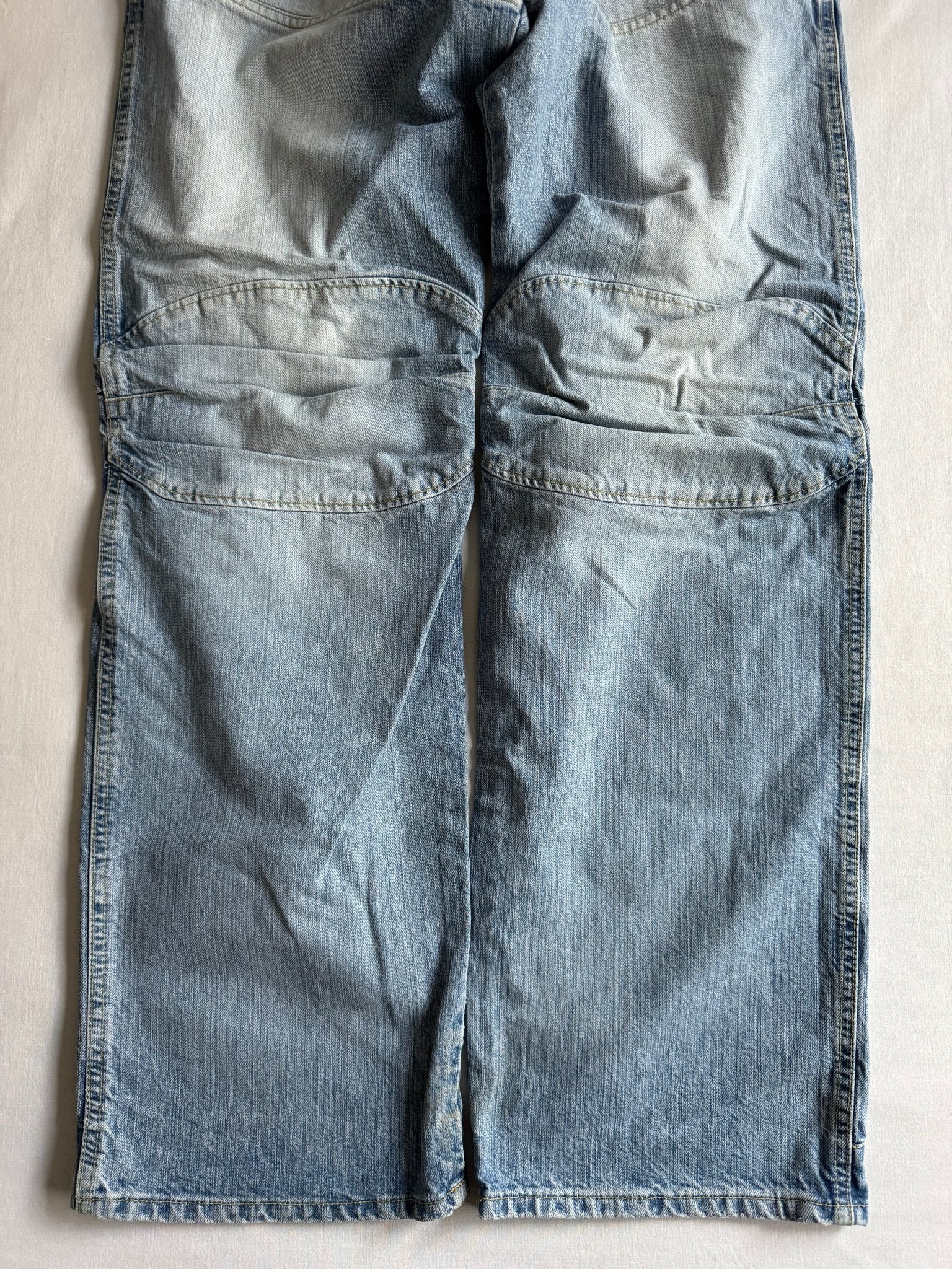 👖 Y2K G - Star Raw Elwood Jeans Light Wash – Made in Italy (W34 L34) - anbracaminte