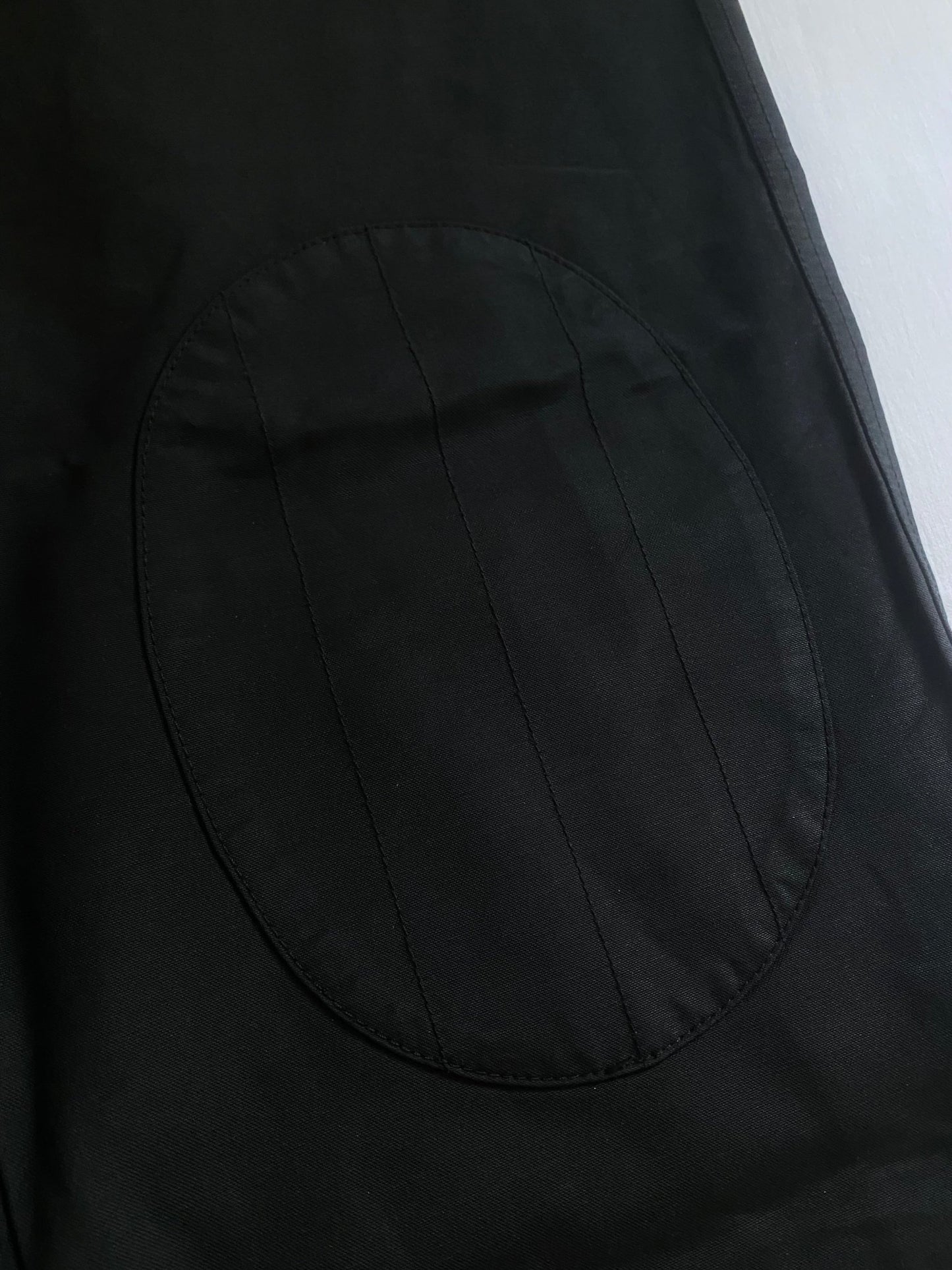 👖 Y2K GAS Jeans – Black Baggy Trousers - anbracaminte