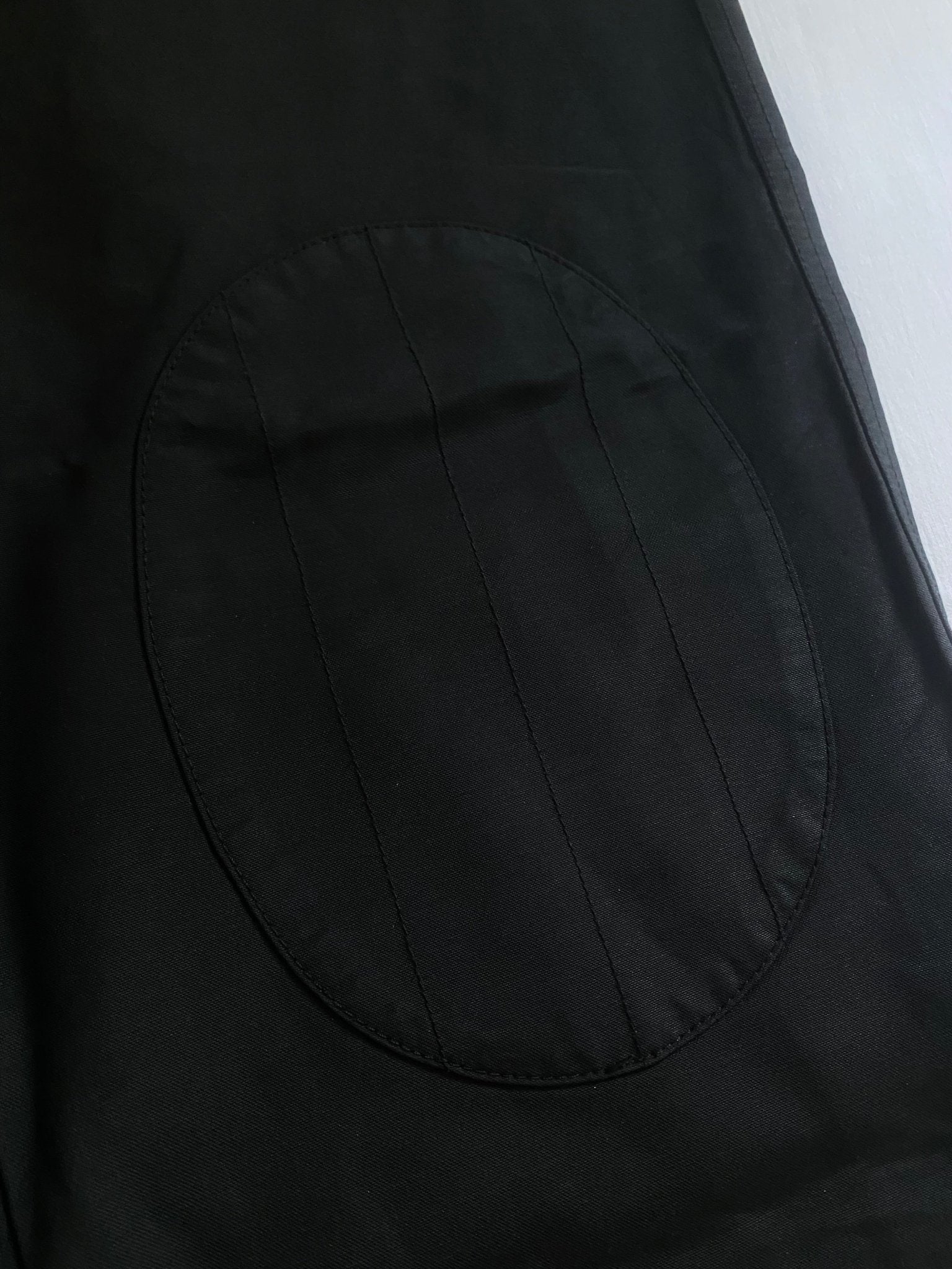 👖 Y2K GAS Jeans – Black Baggy Trousers - anbracaminte