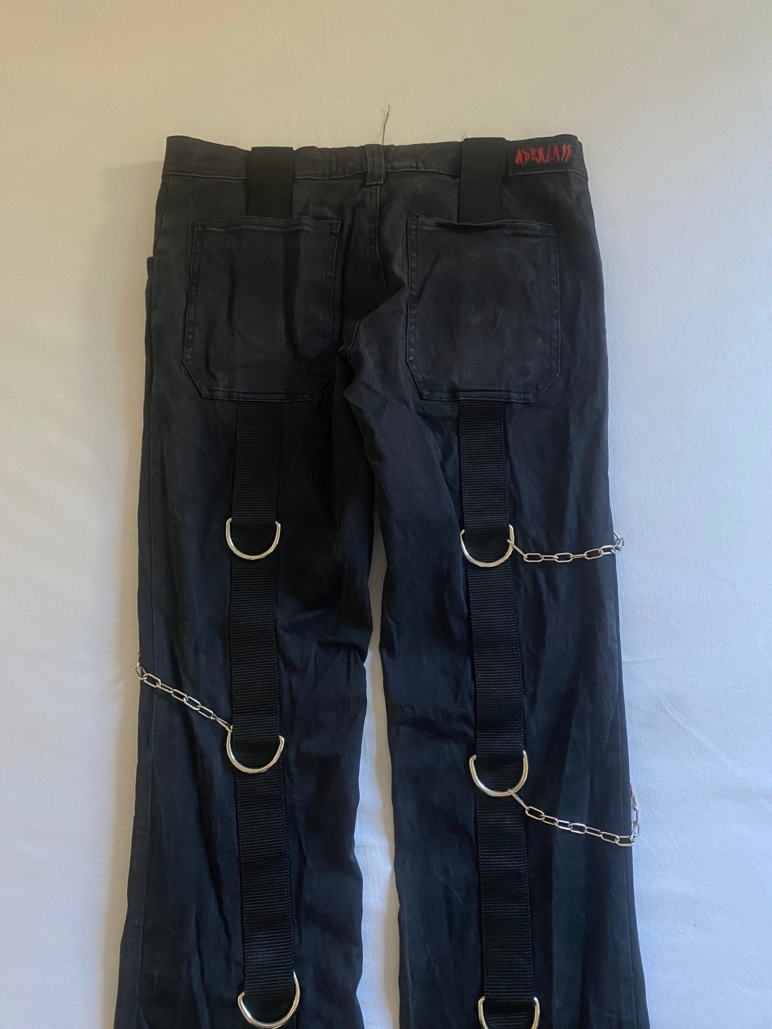Y2K Goth Rave Pants - anbracaminte