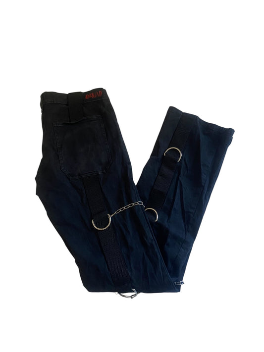 Y2K Goth Rave Pants - anbracaminte