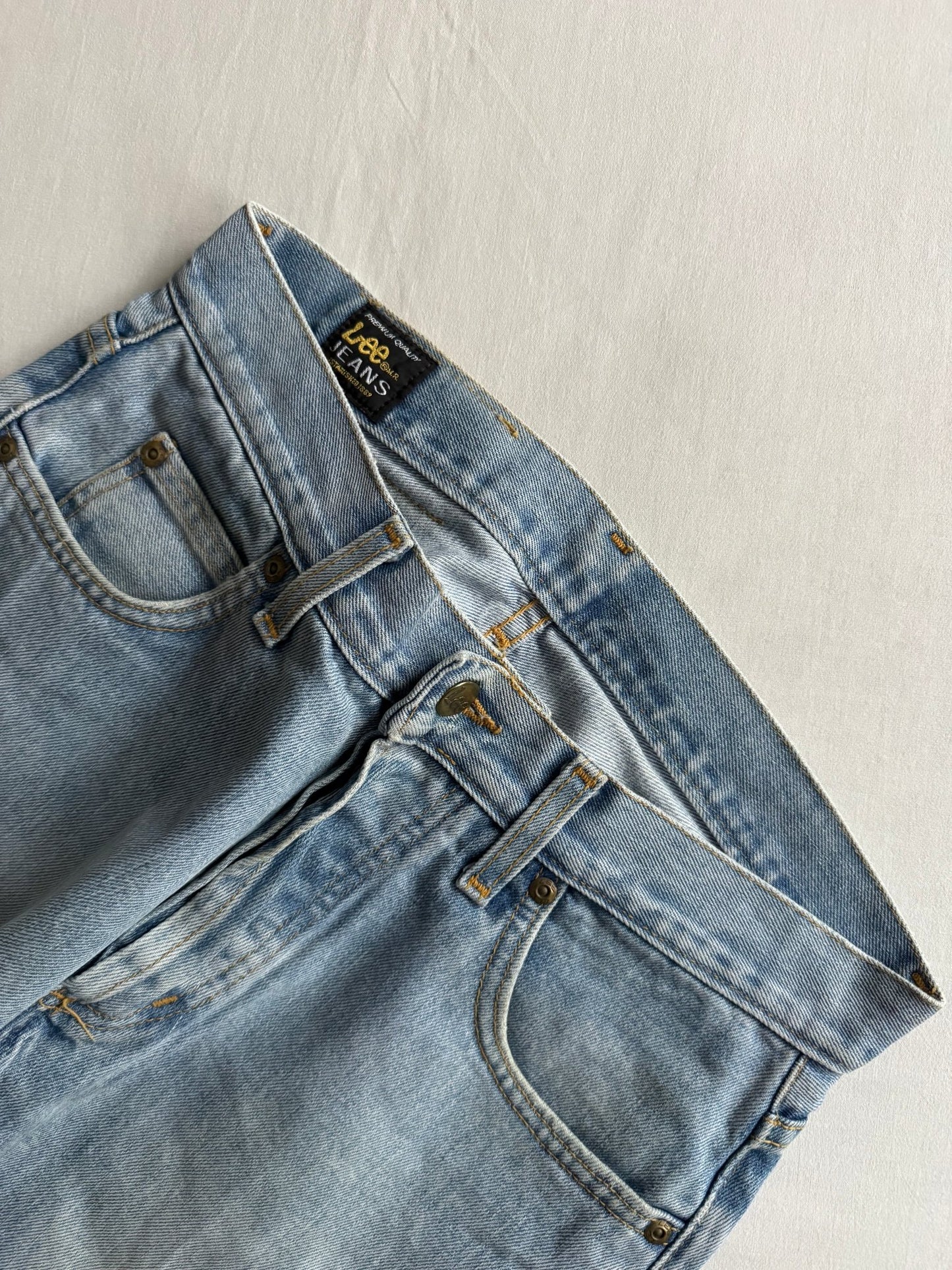 🤠 Y2K Lee Denver Blugi Light Wash / Bootcut Fit (W31 x L34) - anbracaminte