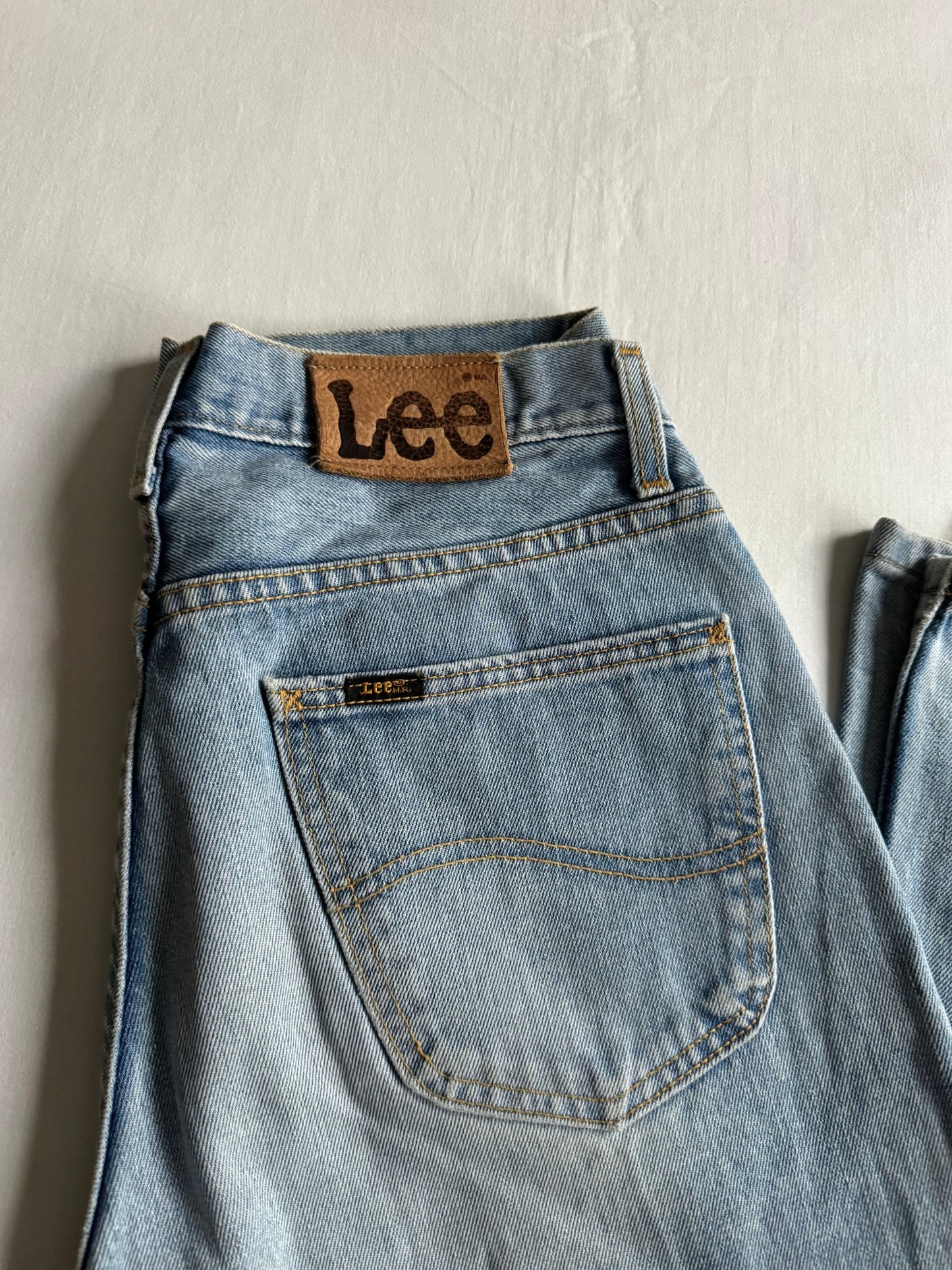 🤠 Y2K Lee Denver Blugi Light Wash / Bootcut Fit (W31 x L34) - anbracaminte