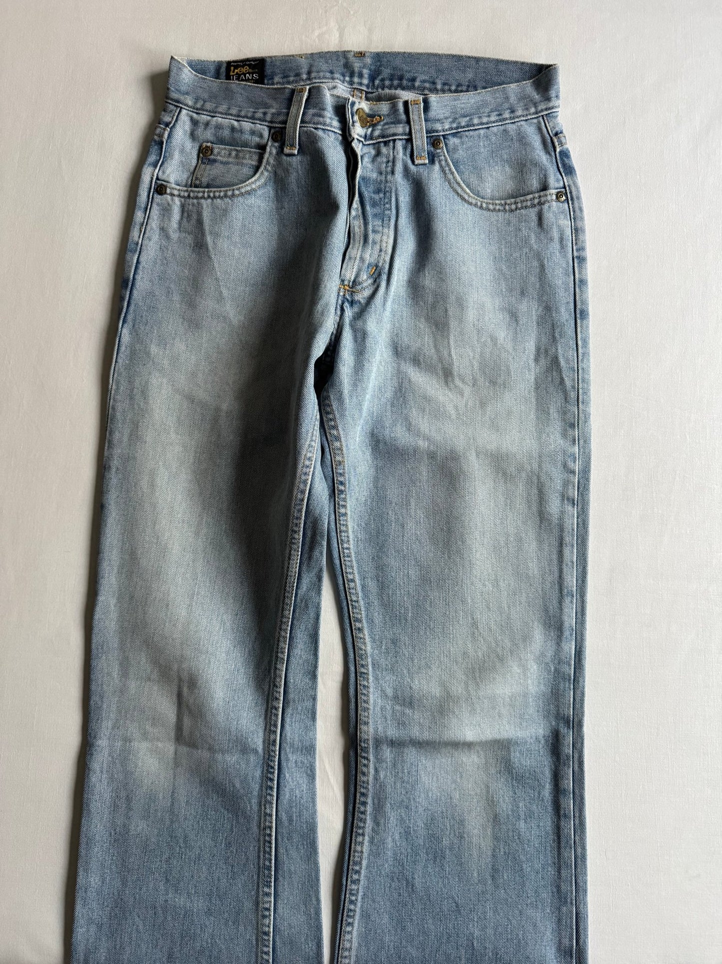 🤠 Y2K Lee Denver Blugi Light Wash / Bootcut Fit (W31 x L34) - anbracaminte