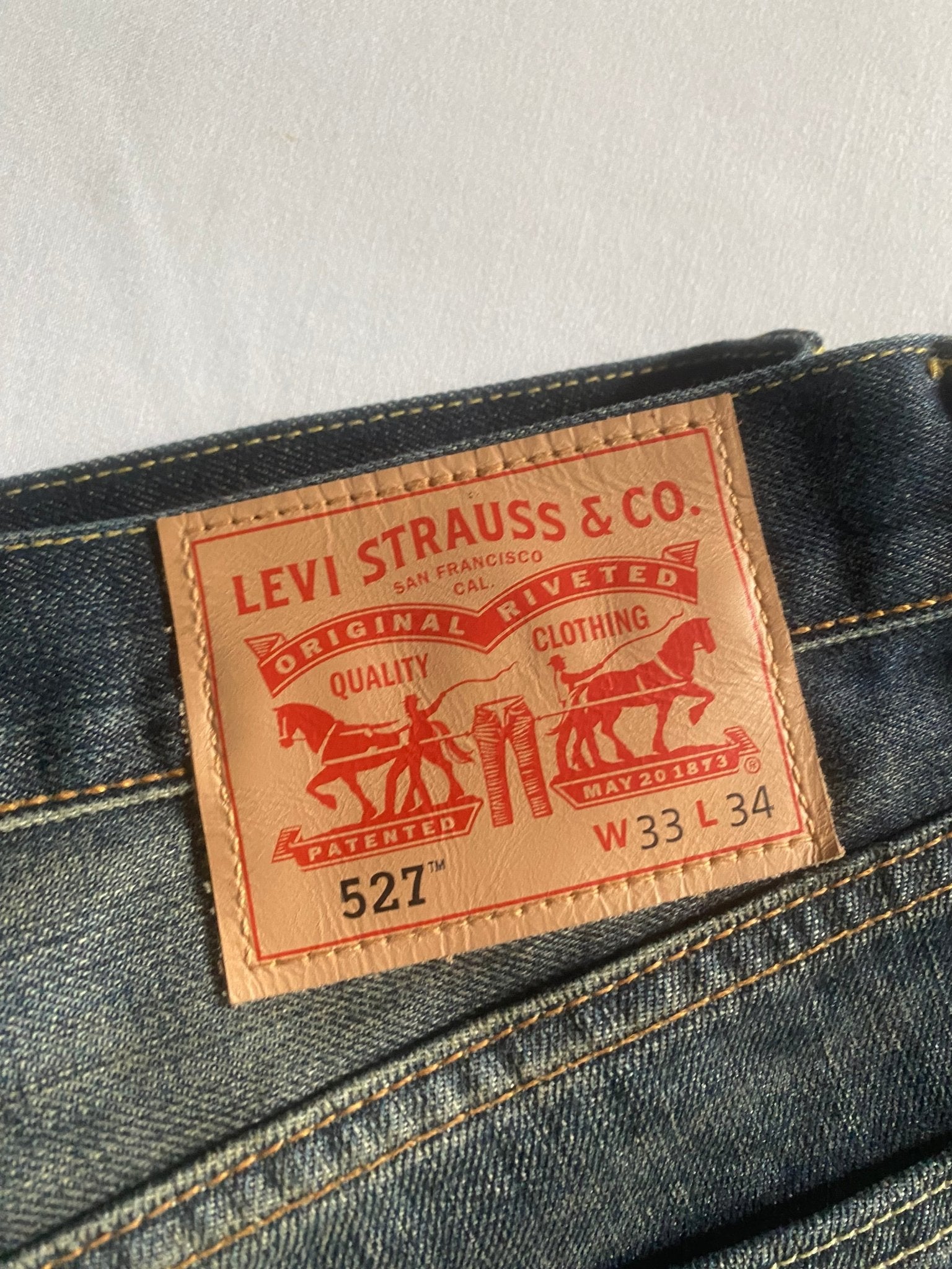 🪐 Y2K Levi’s 527 Bootcut Jeans – W33 x L34 - anbracaminte