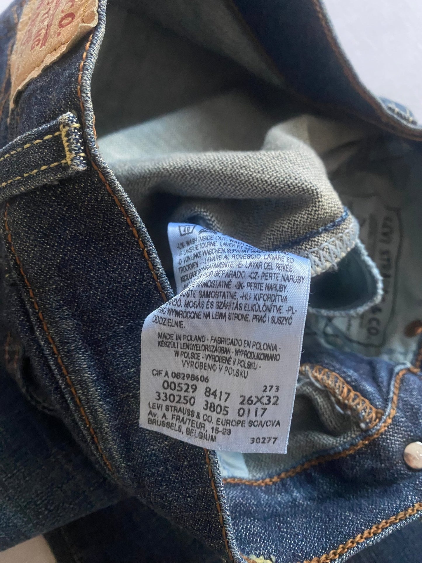 Y2K Levi's 529 Bootcut Jeans - anbracaminte