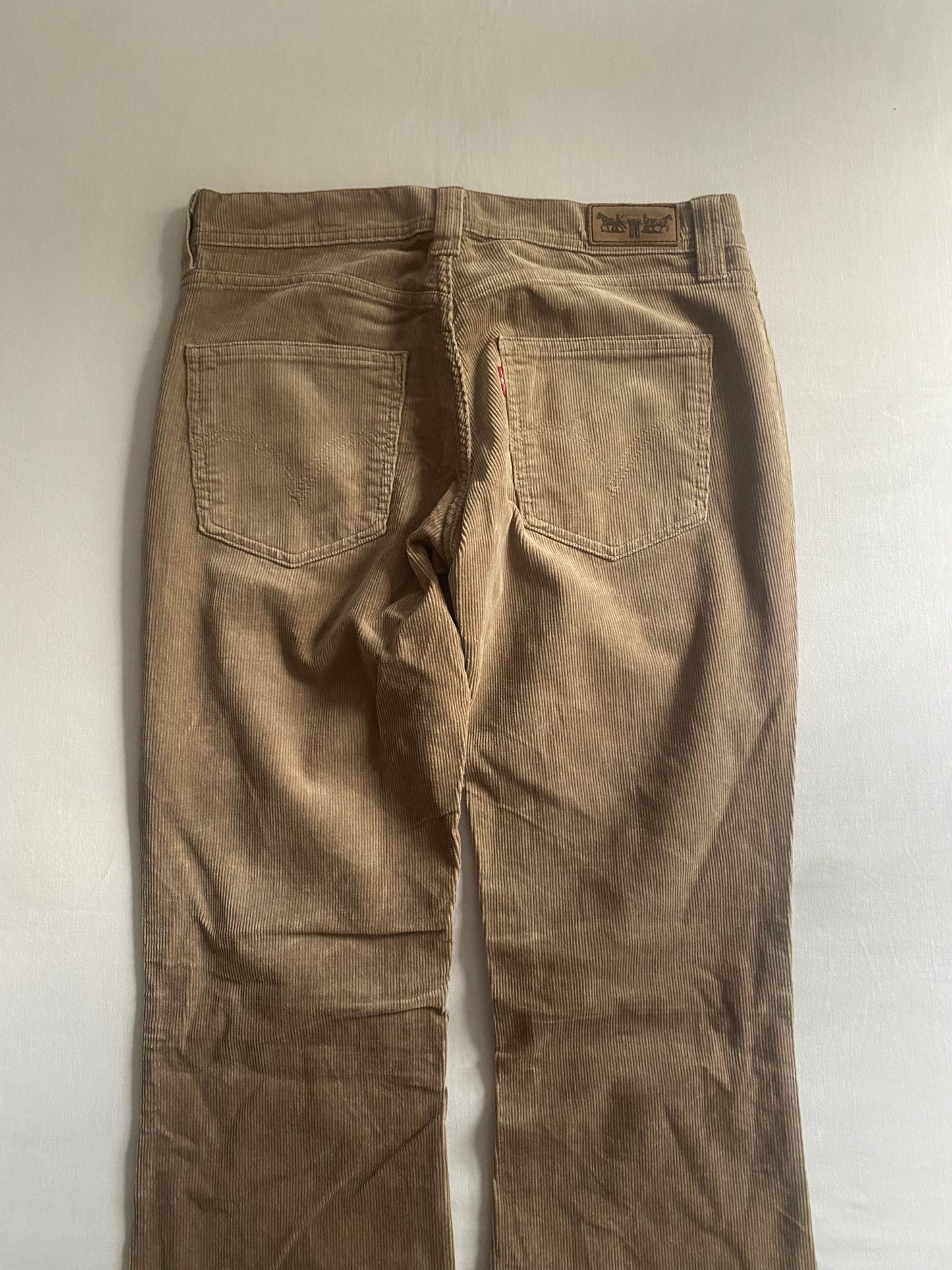 Y2K Levi's 529 Corduroy Bootcut Trousers - anbracaminte
