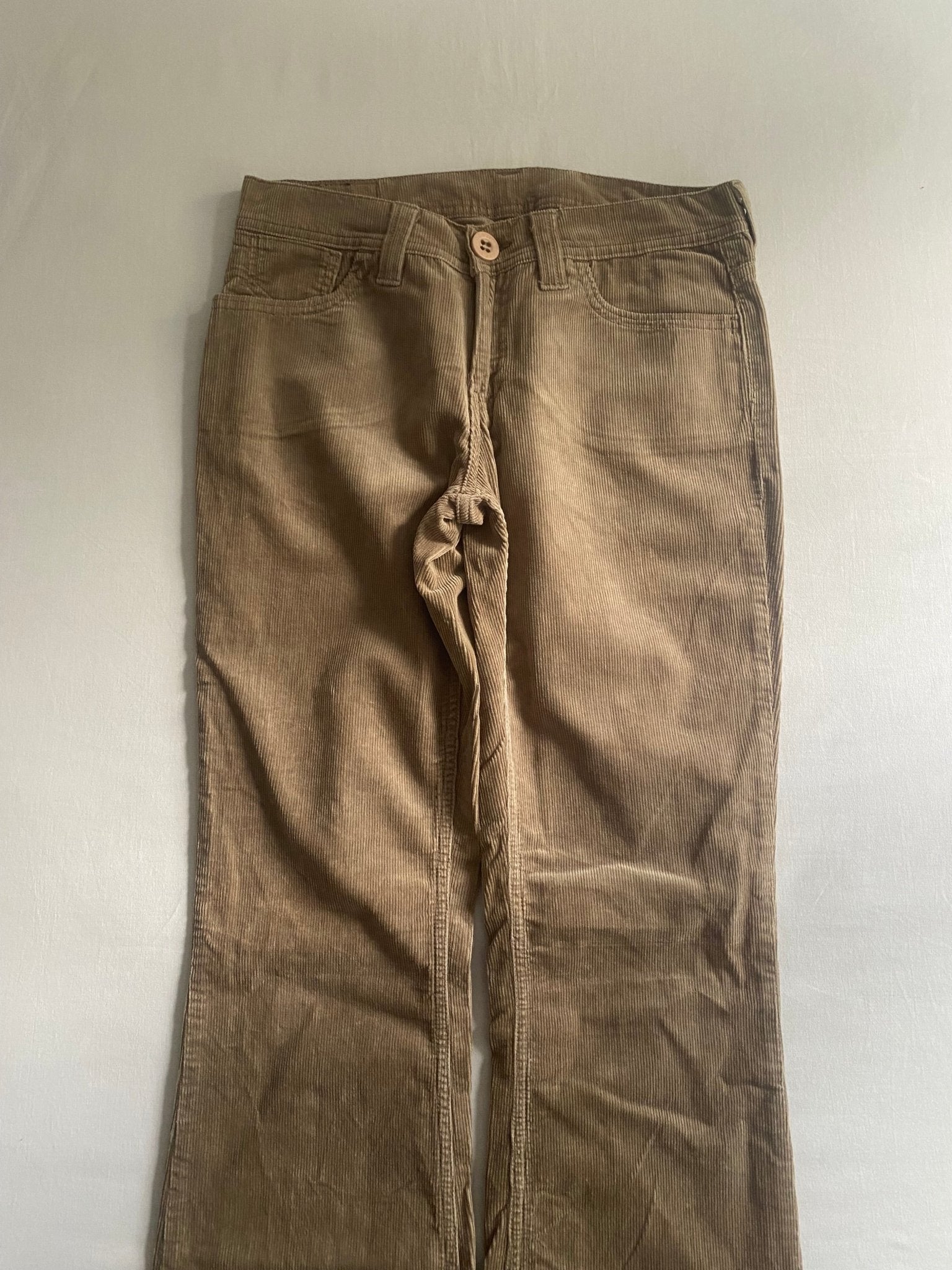 Y2K Levi's 529 Corduroy Bootcut Trousers - anbracaminte