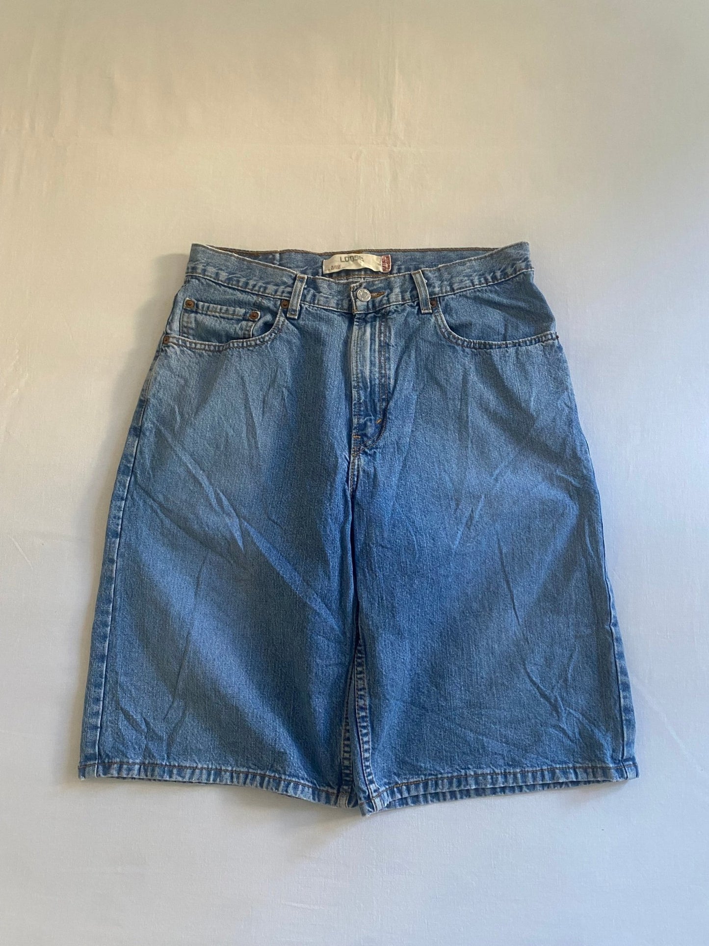 Y2K Levi's 569 Baggy Jorts - anbracaminte