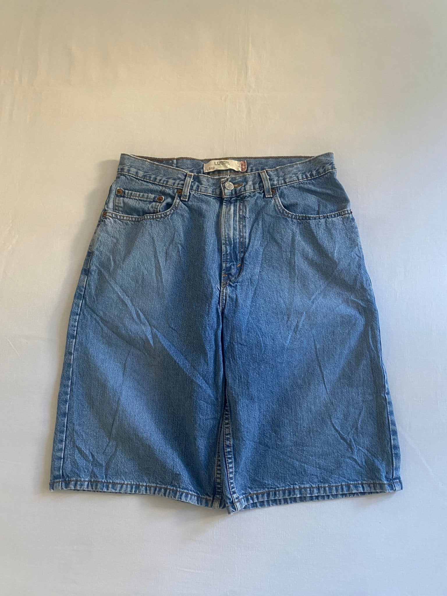 Y2K Levi's 569 Baggy Jorts - anbracaminte