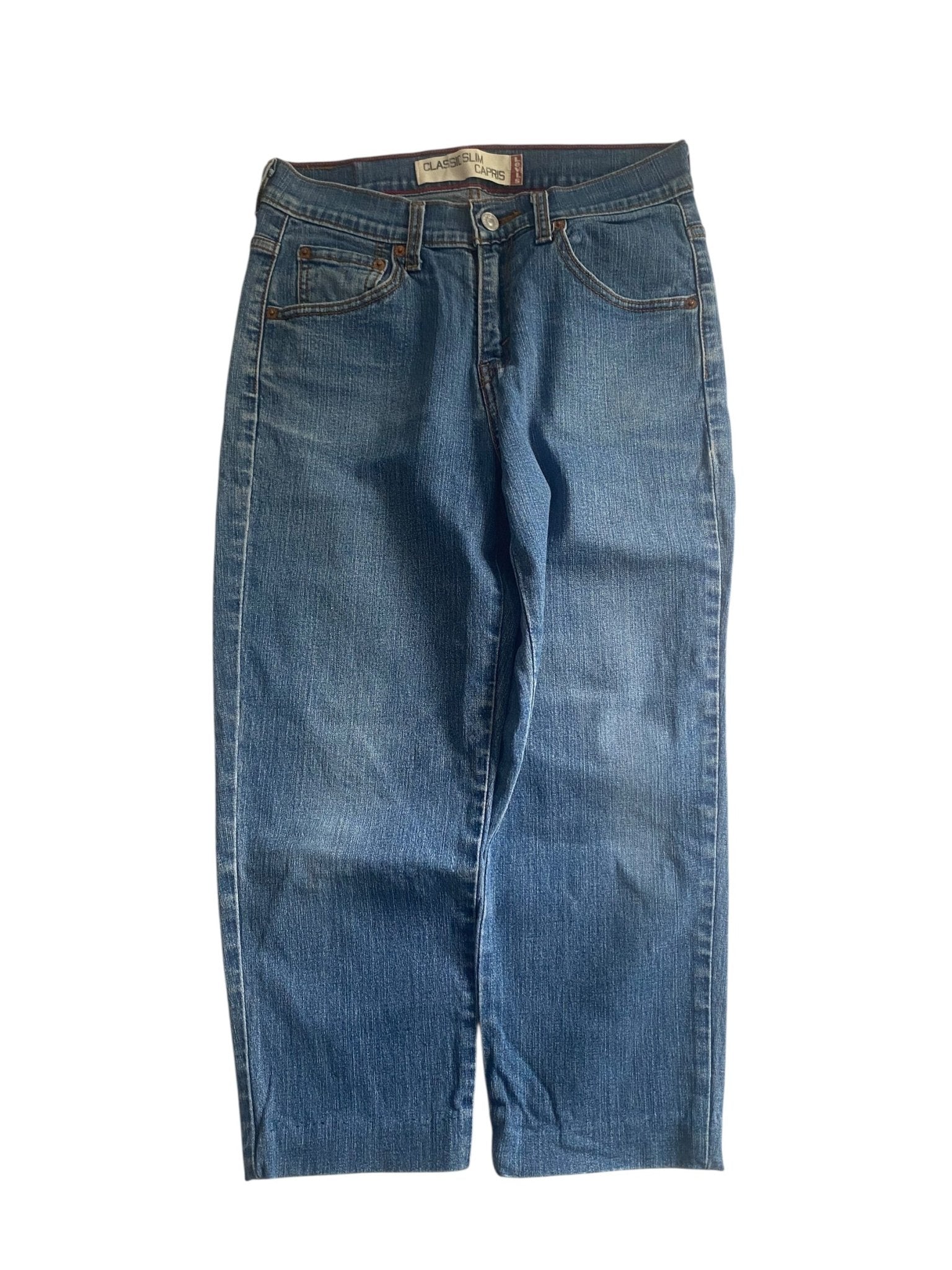 Y2K Levi's Slim Capri Jeans - anbracaminte
