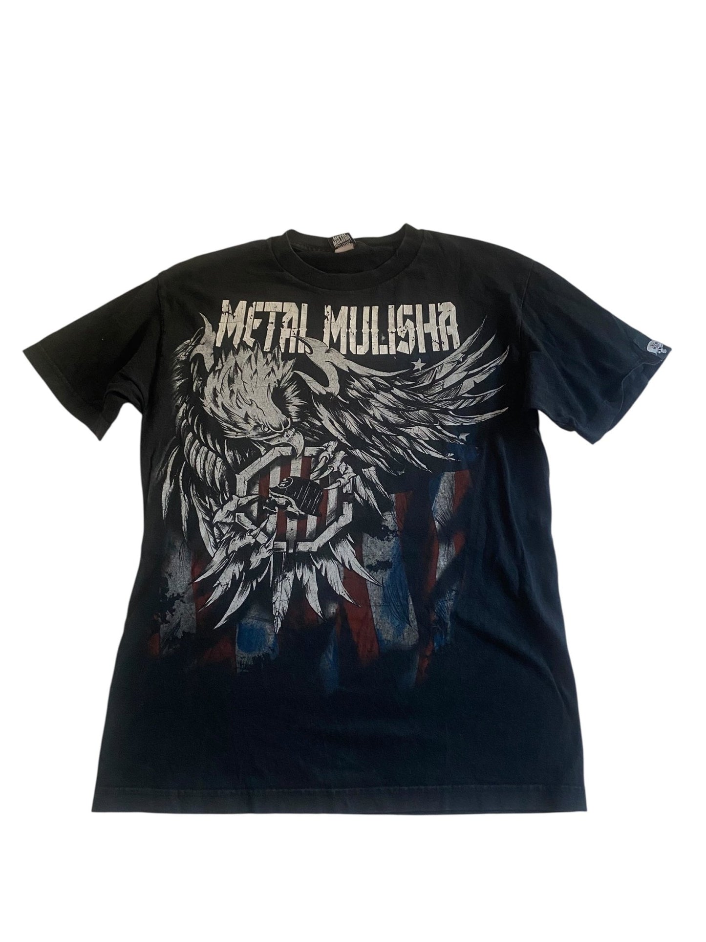 Y2K Metal Mulisha Printed Shirt - anbracaminte