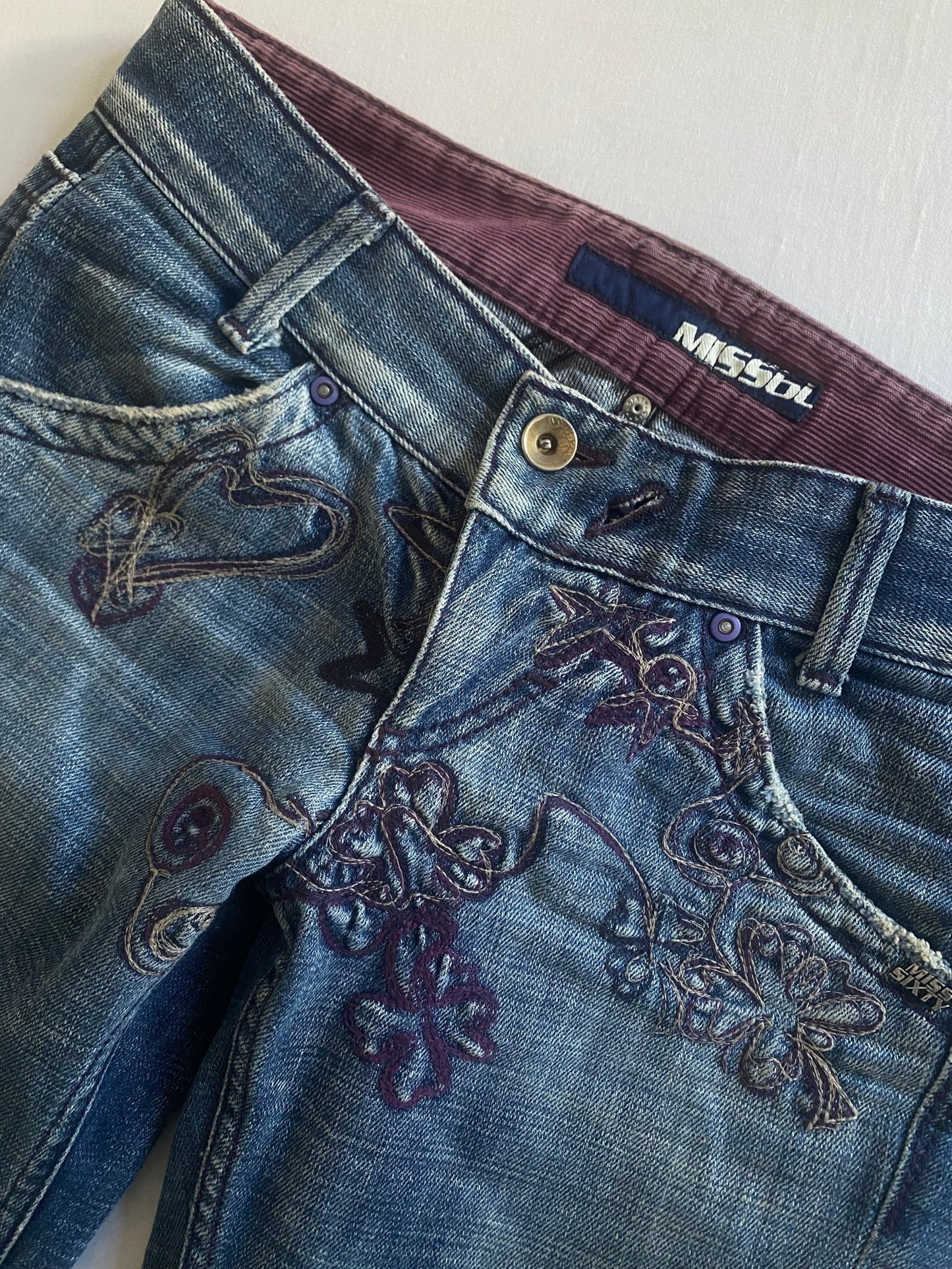 Y2K Miss Sixty Capri Jeans - anbracaminte