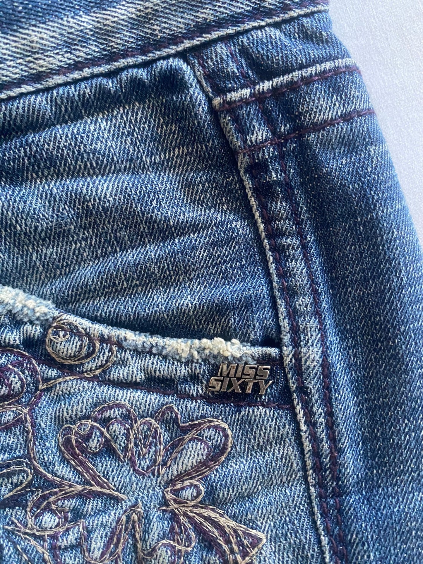 Y2K Miss Sixty Capri Jeans - anbracaminte