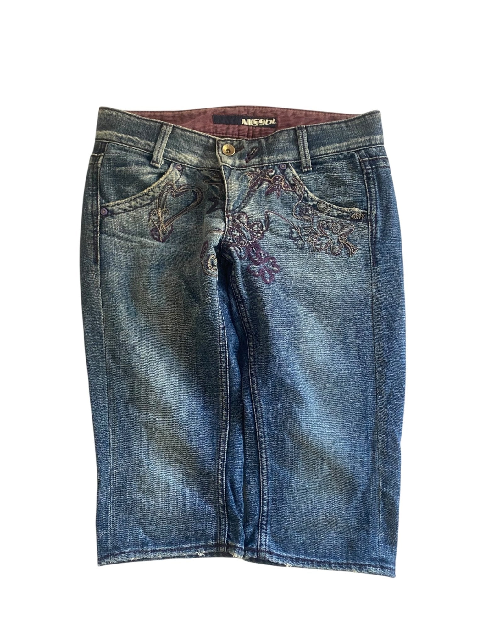 Y2K Miss Sixty Capri Jeans - anbracaminte