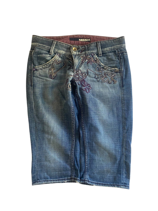 Y2K Miss Sixty Capri Jeans - anbracaminte