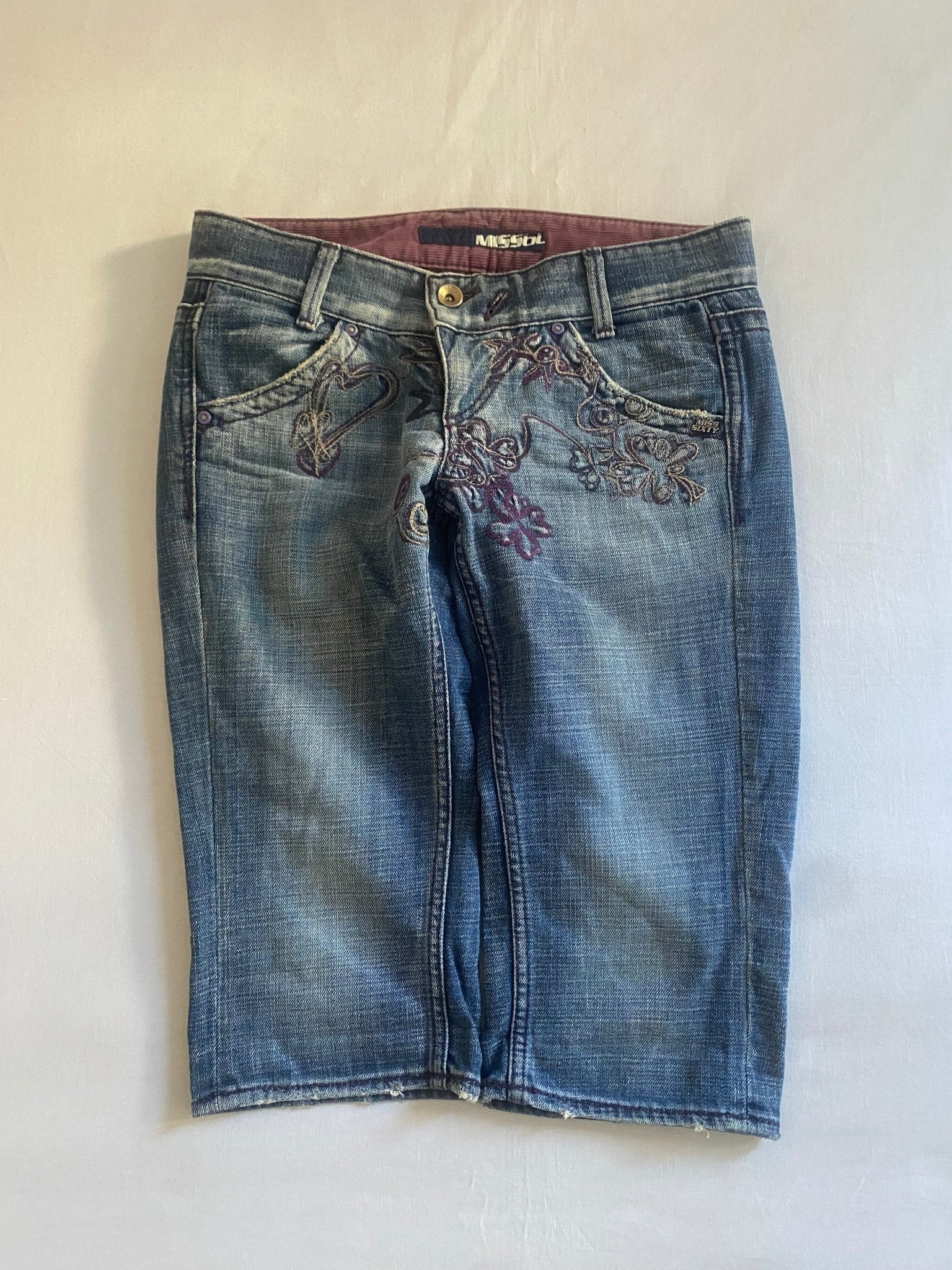 Y2K Miss Sixty Capri Jeans - anbracaminte
