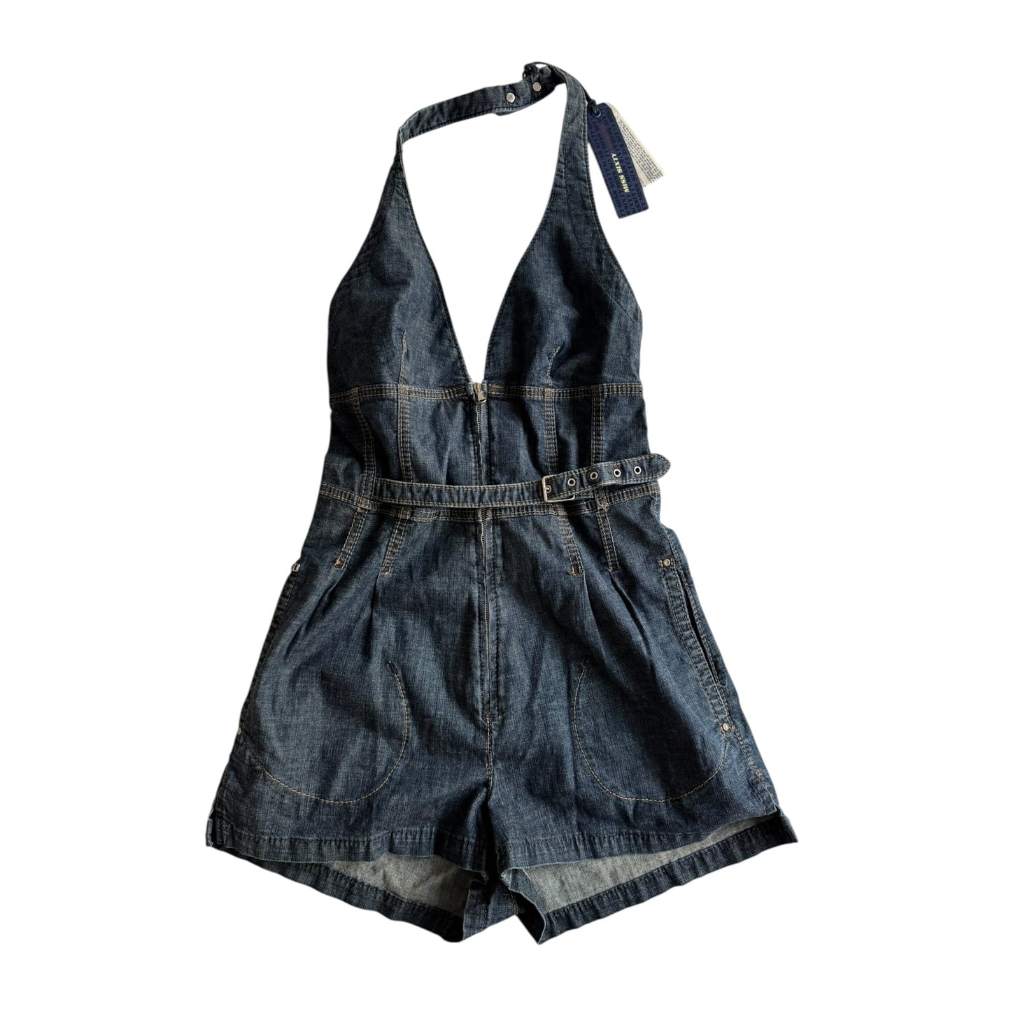 👖 Y2K Miss Sixty Salopetă Din Denim – Mărime M - anbracaminte