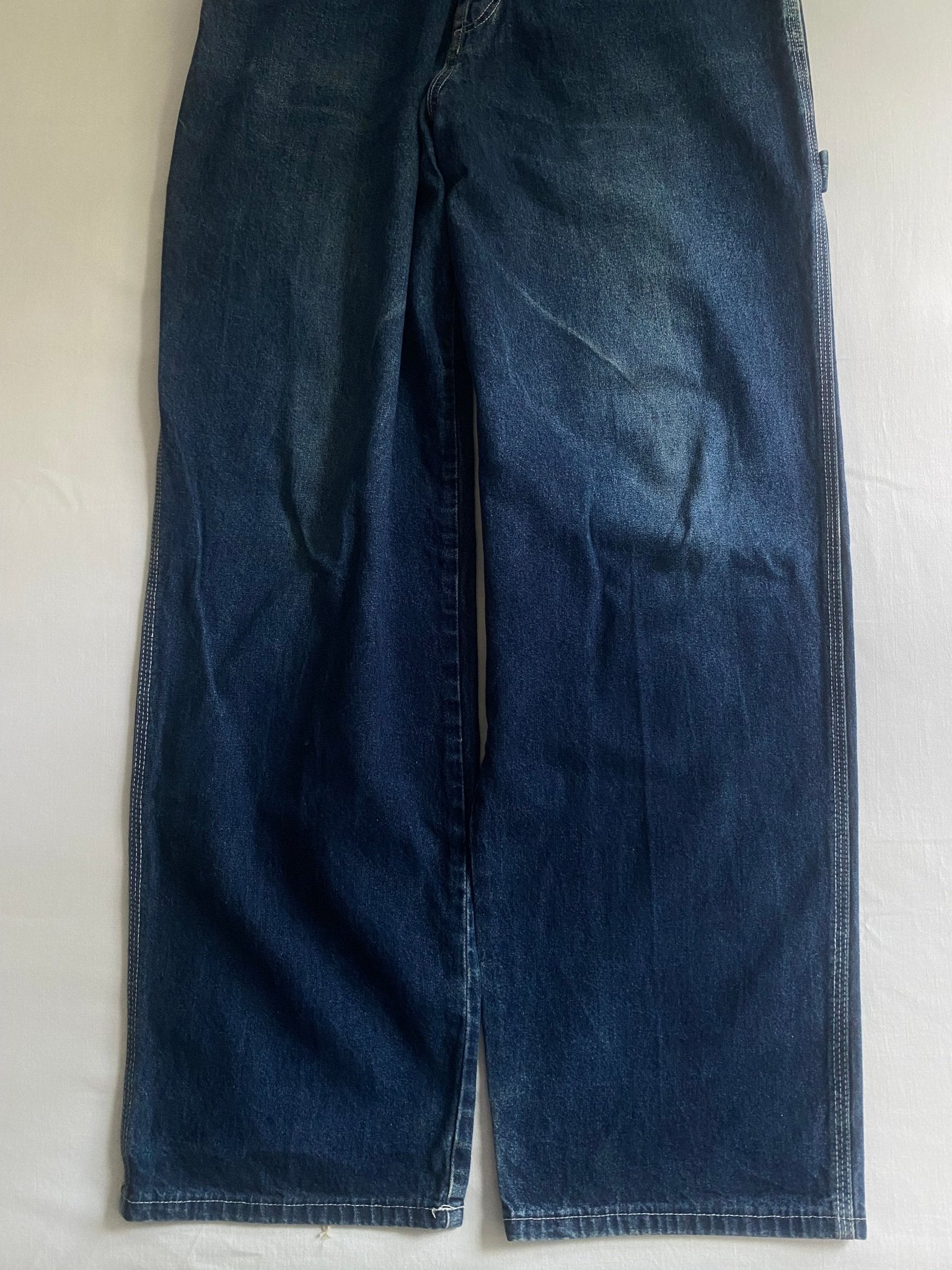 👖 Y2K Pit Stop Brand Baggy Carpenter Jeans - anbracaminte