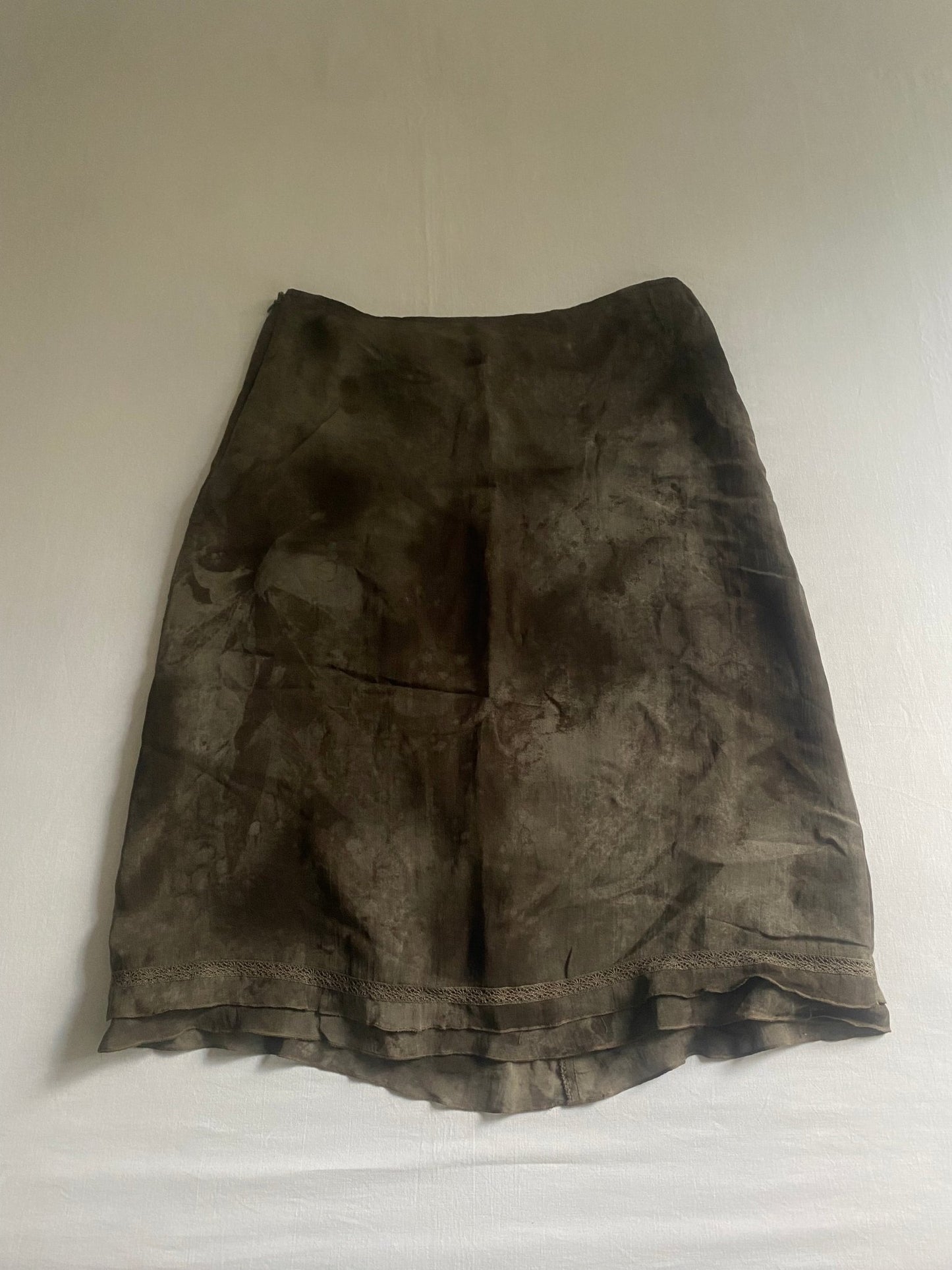 Y2K Printed Skirt - anbracaminte