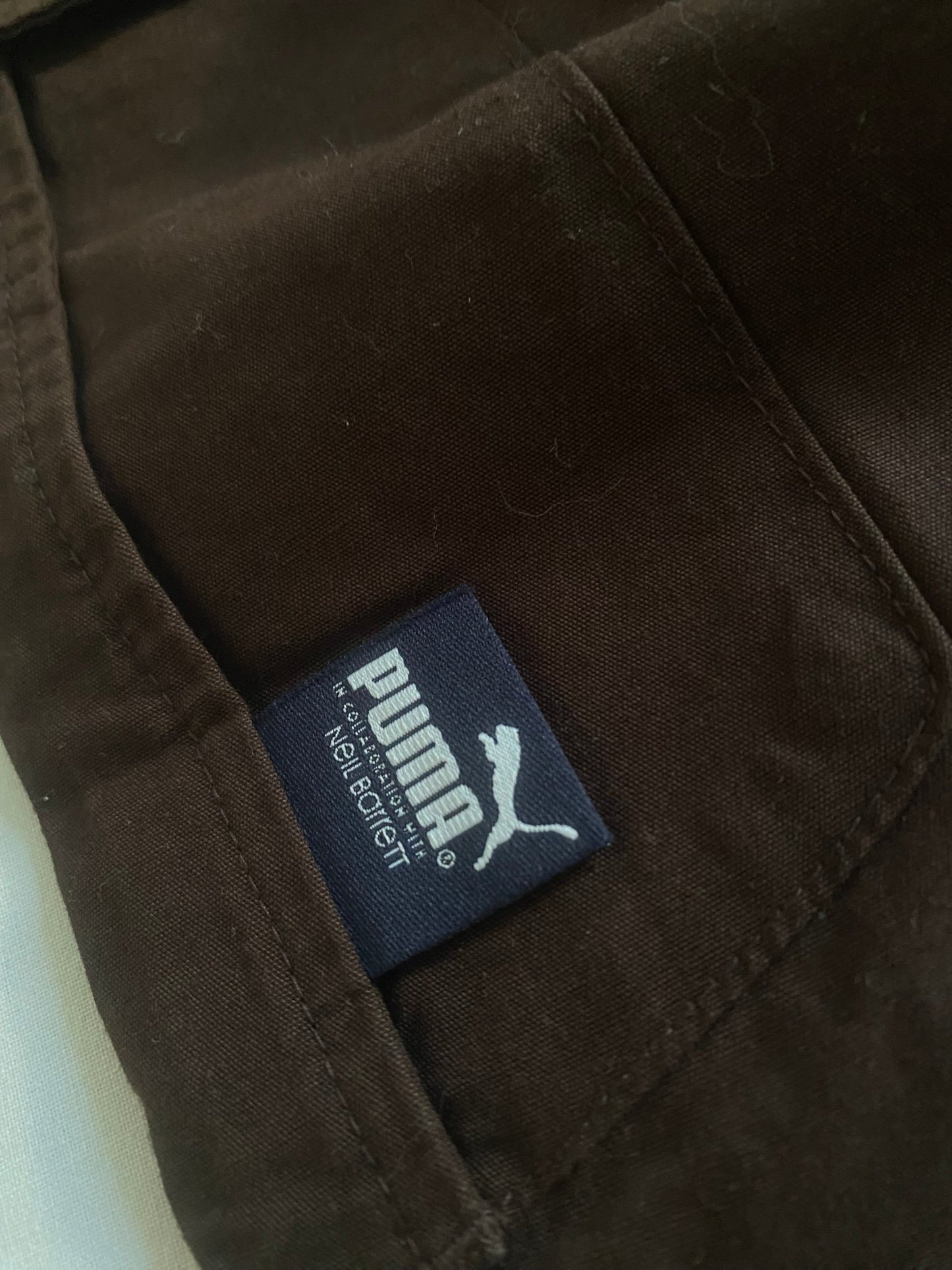 Y2K Puma x Neil Barrett Italy Football National Team Cargo 3/4 Shorts - anbracaminte