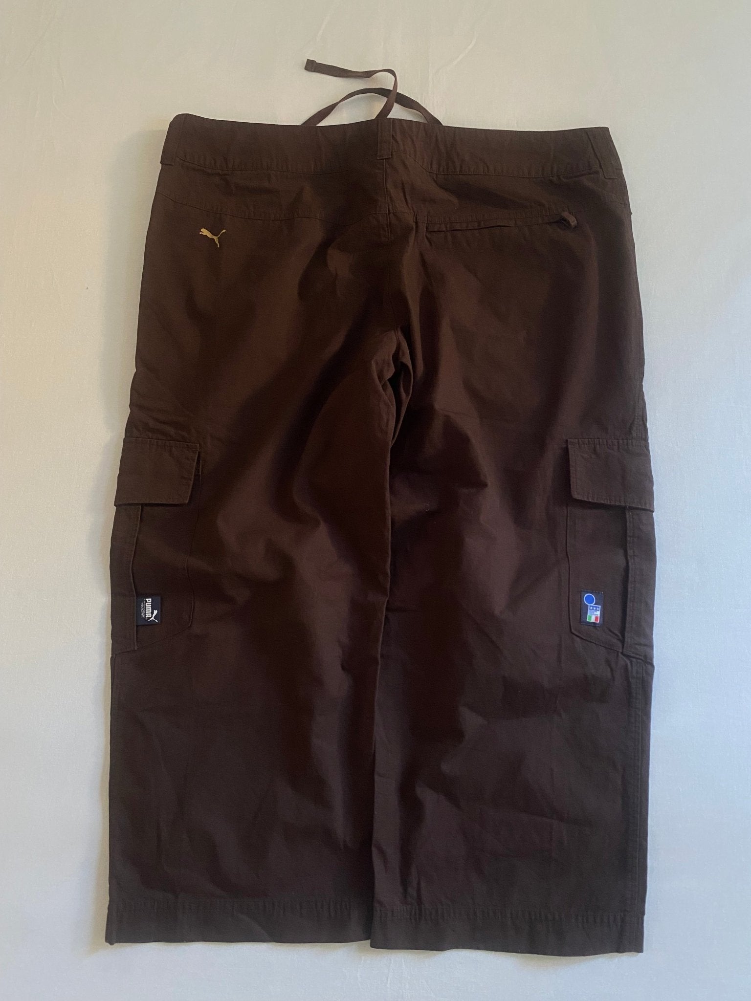 Y2K Puma x Neil Barrett Italy Football National Team Cargo 3/4 Shorts - anbracaminte