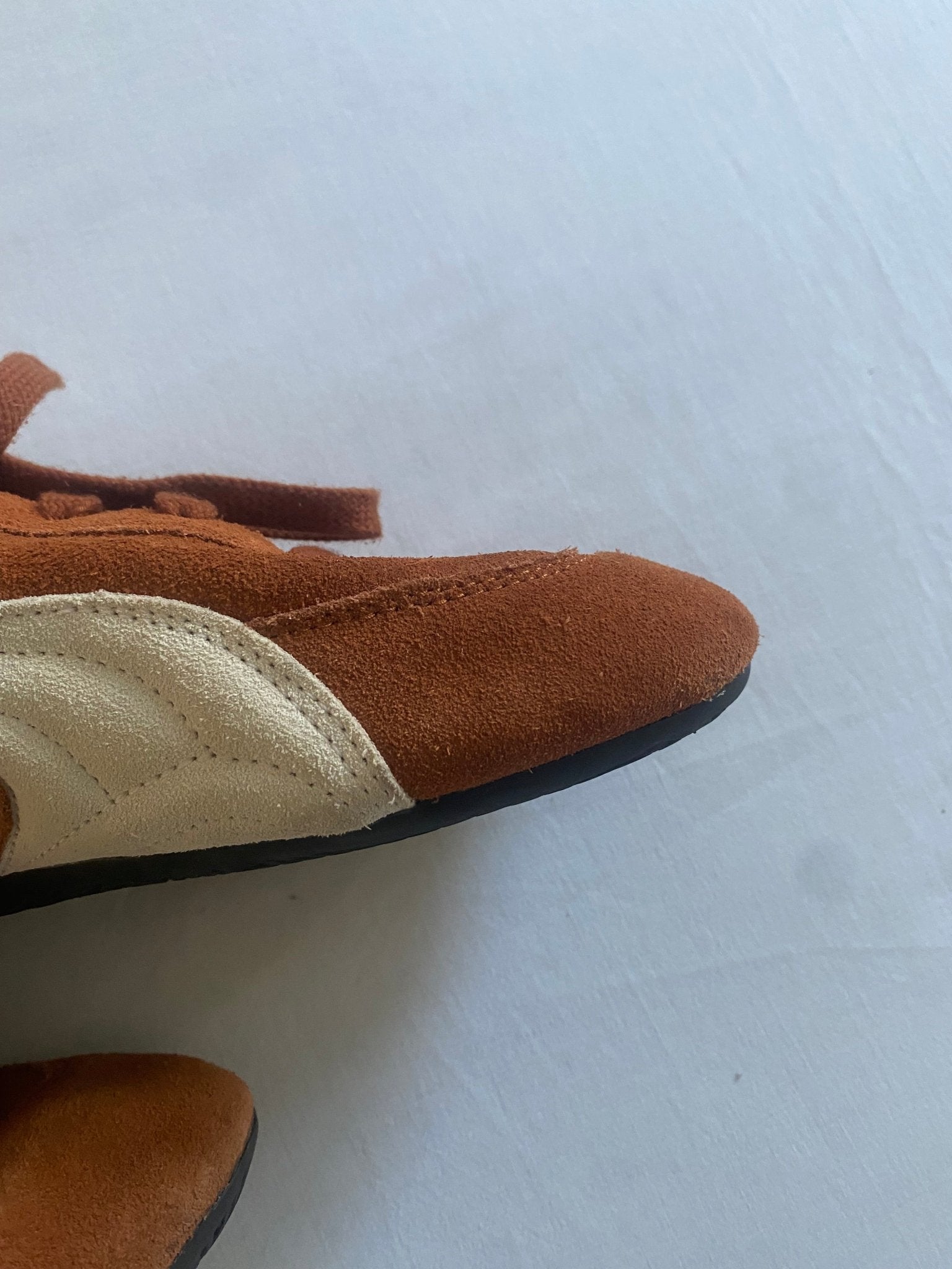 Y2K Puma x Sparco Burnt Orange Suede Sneakers - anbracaminte
