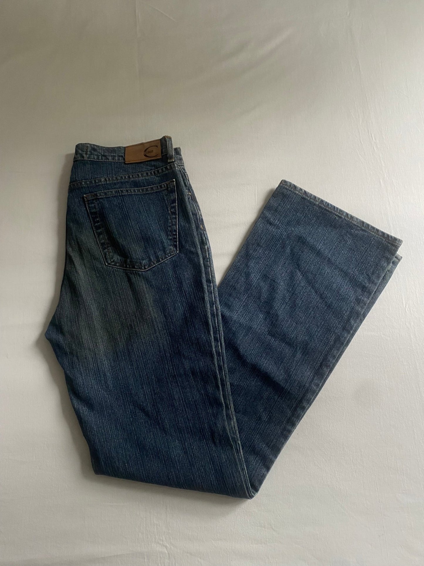 Y2K Roberto Cavalli Blugi Mud Wash Bootcut - anbracaminte